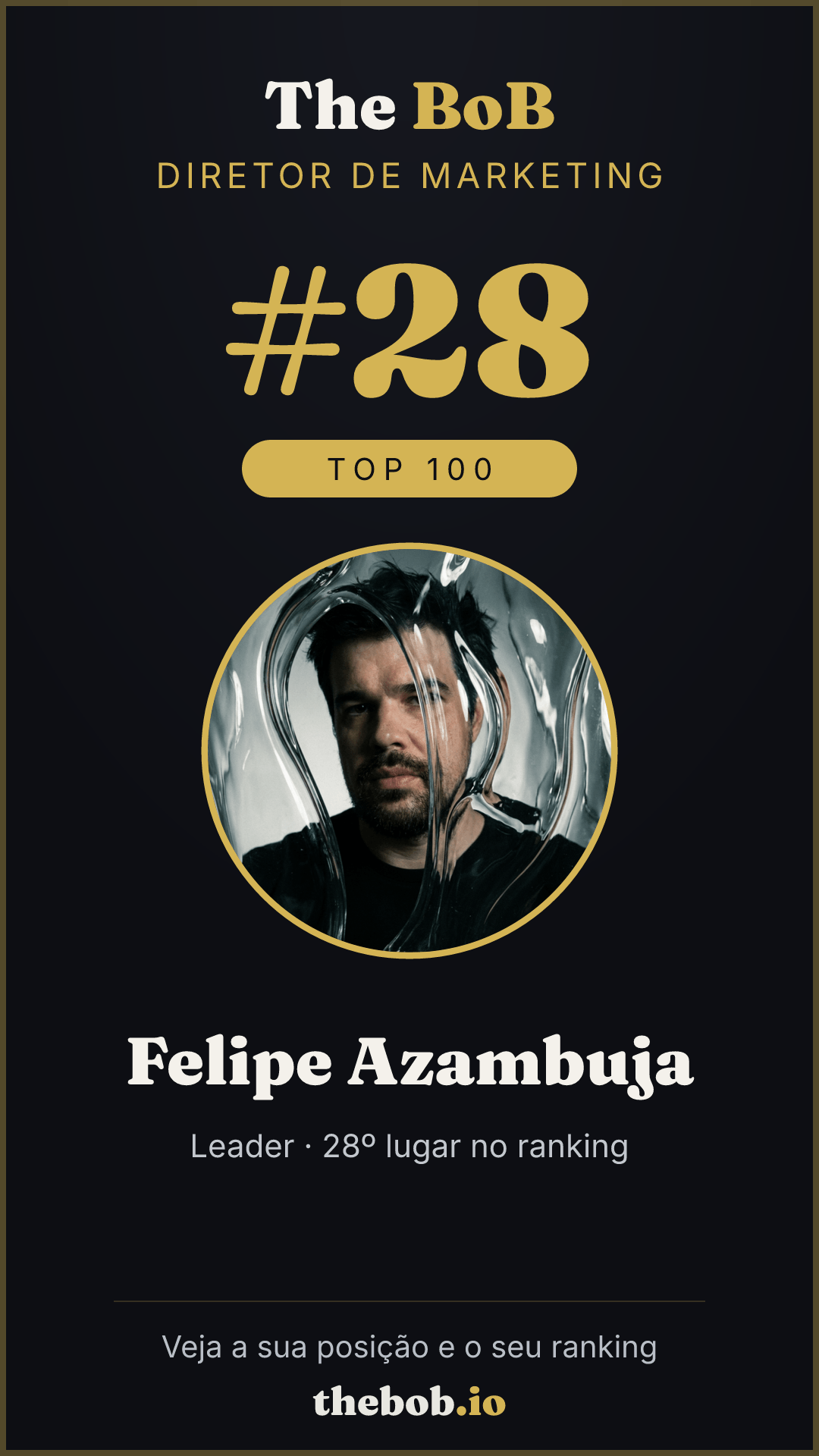 Selo The BoB · Felipe Azambuja