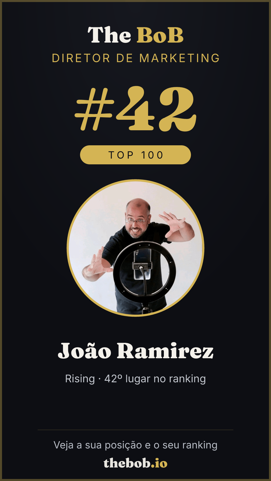 Selo The BoB · João Ramirez