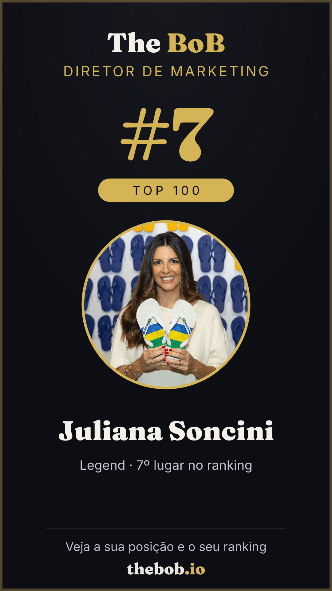 Selo The BoB · Juliana Soncini