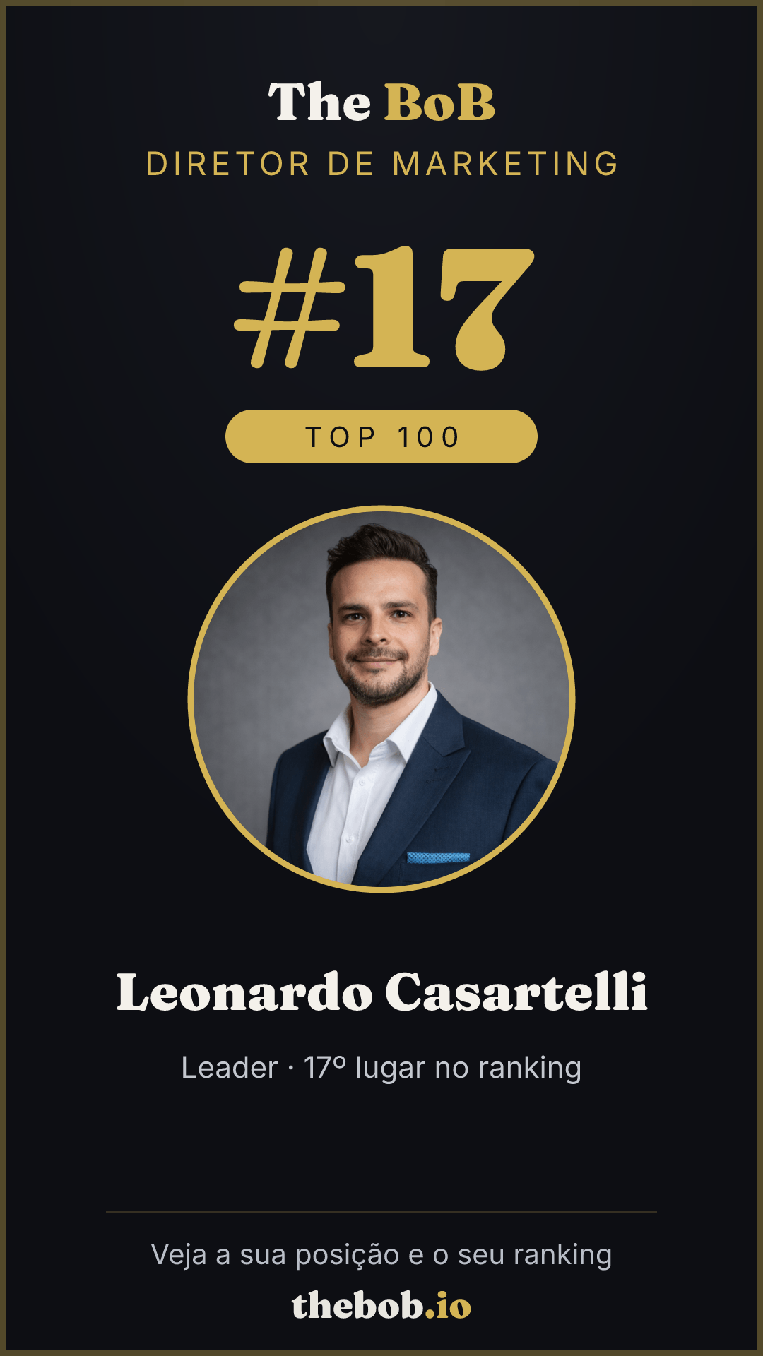 Selo The BoB · Leonardo Casartelli
