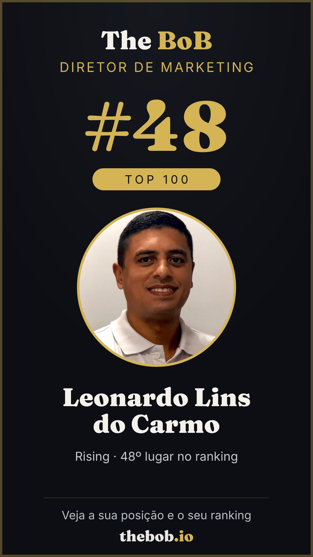 Selo The BoB · Leonardo Lins do Carmo