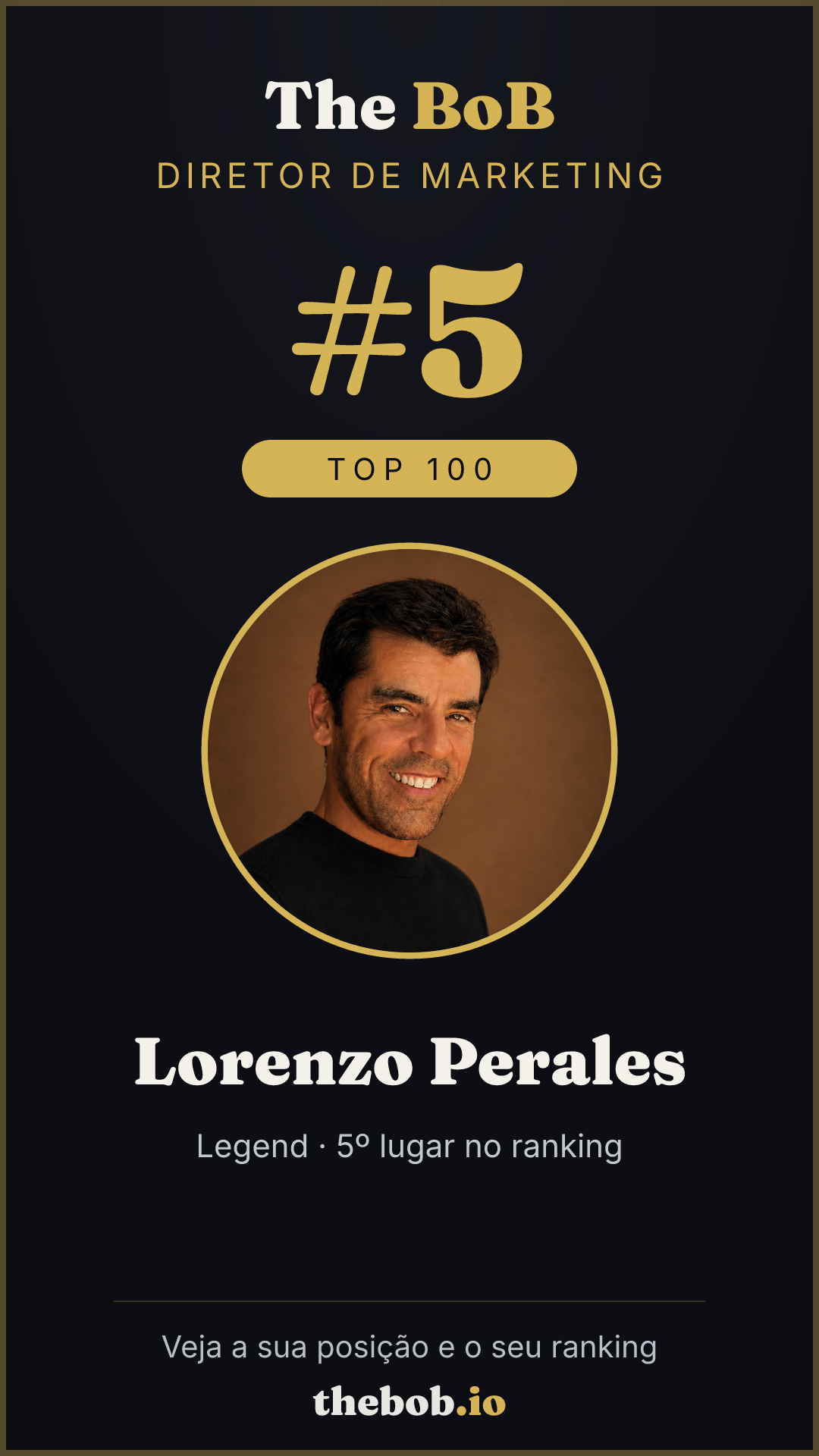 Selo The BoB · Lorenzo Perales