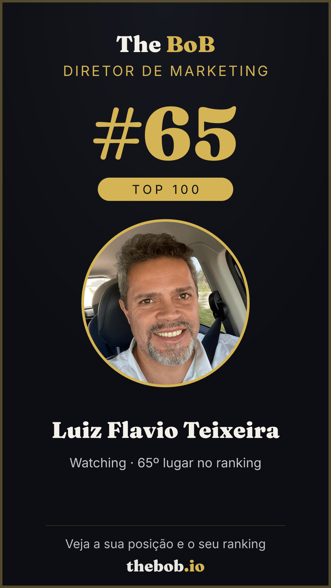 Selo The BoB · Luiz Flavio Teixeira