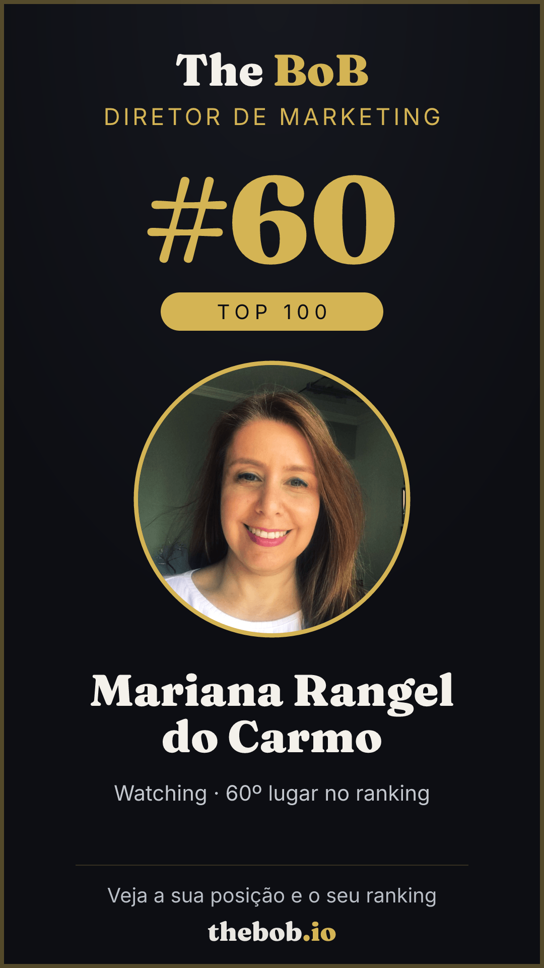Selo The BoB · Mariana Rangel do Carmo