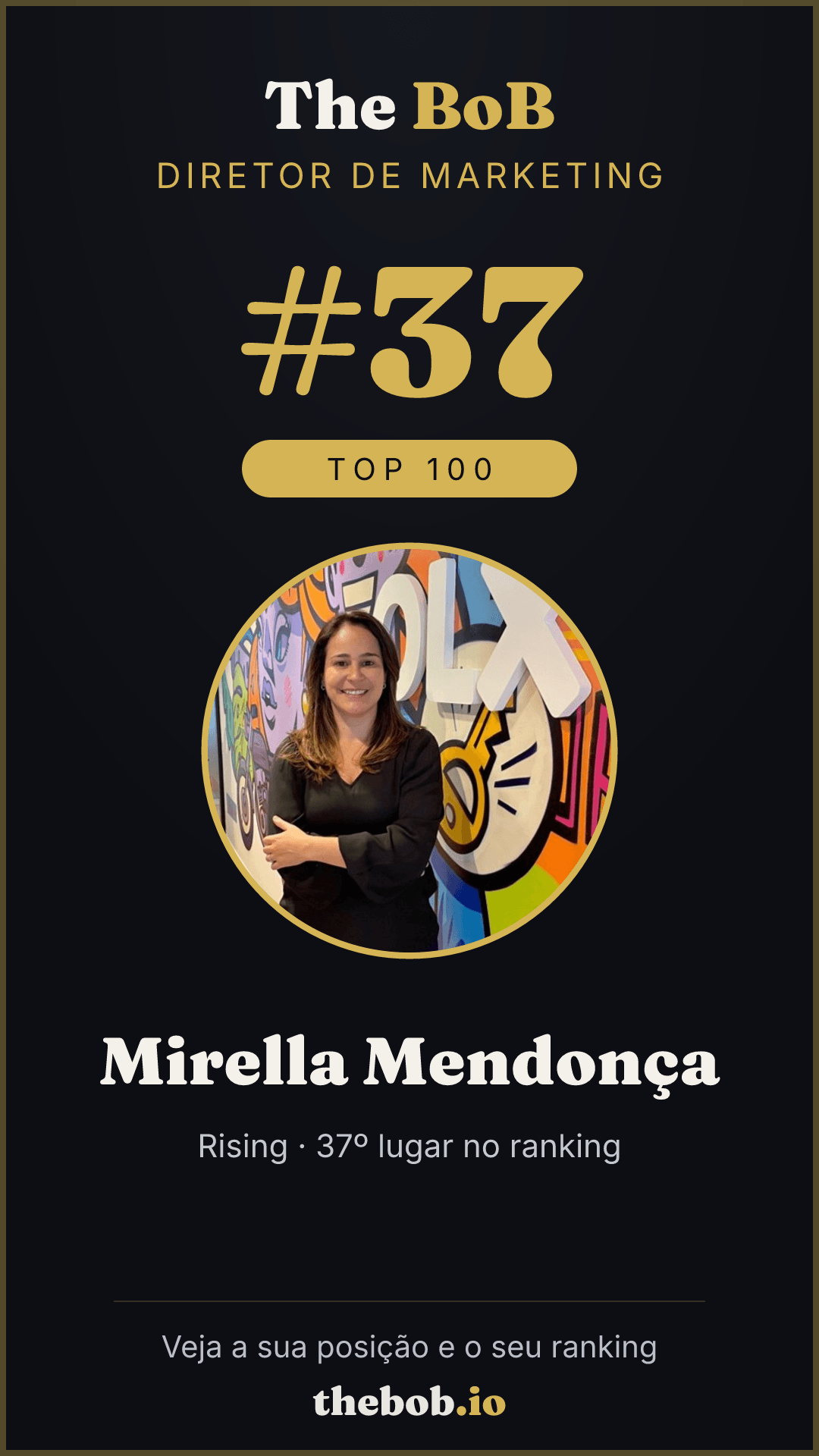 Selo The BoB · Mirella Mendonça