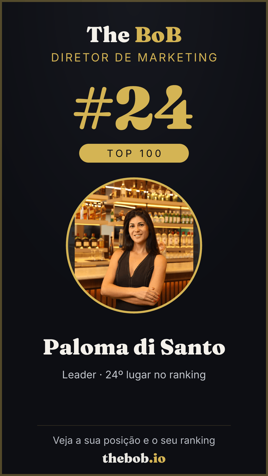 Selo The BoB · Paloma di Santo