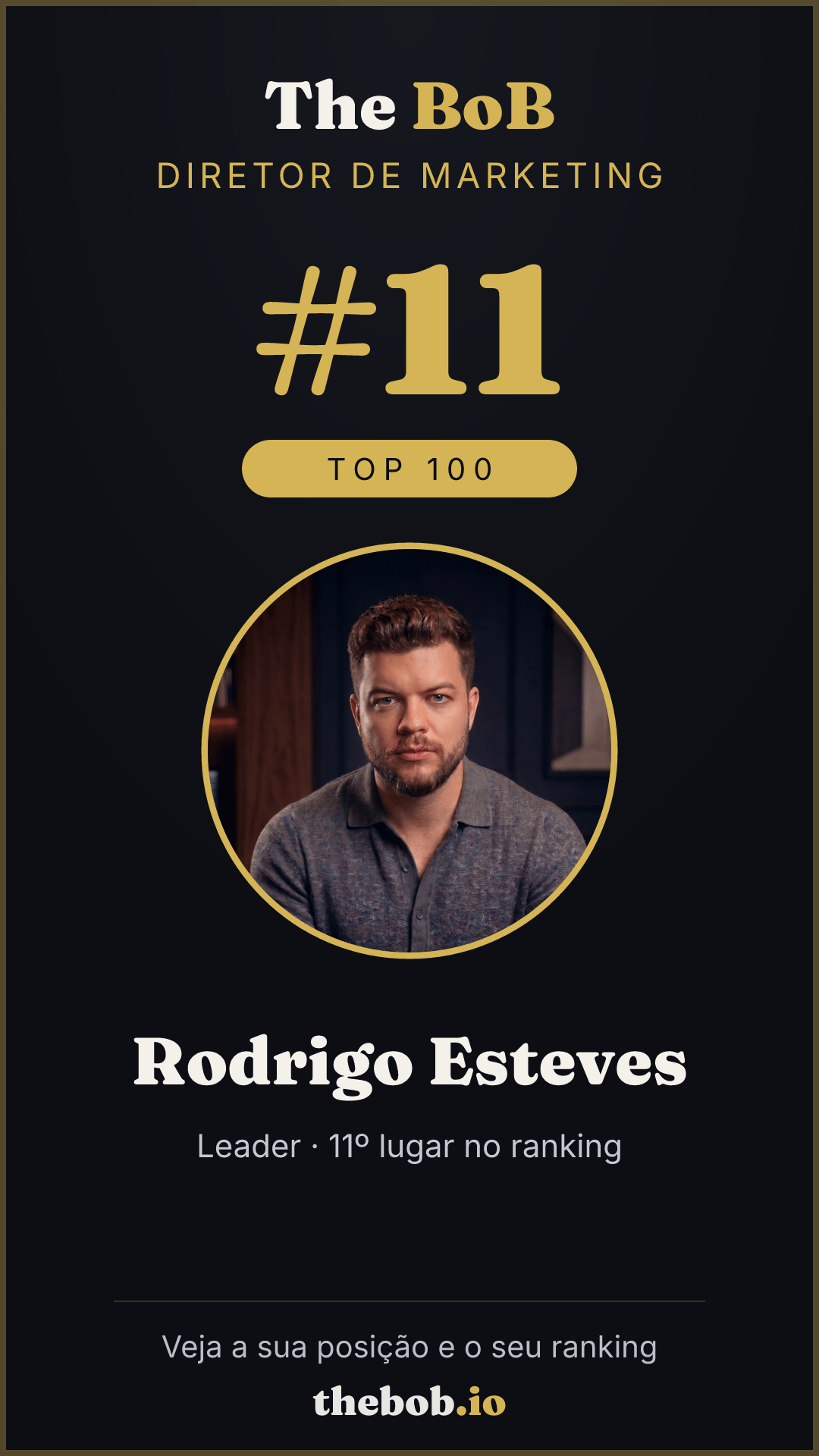Selo The BoB · Rodrigo Esteves
