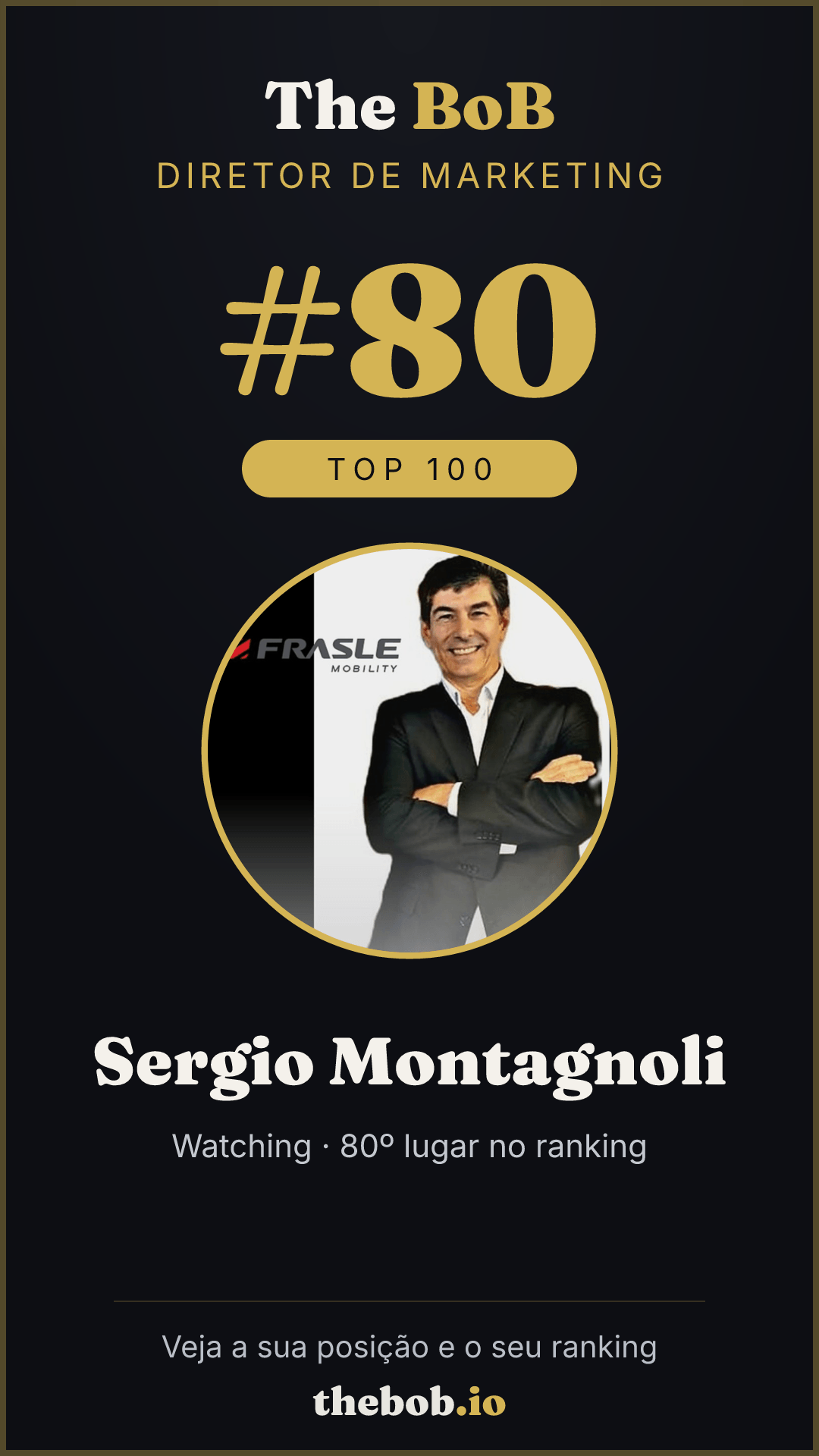 Selo The BoB · Sergio Montagnoli