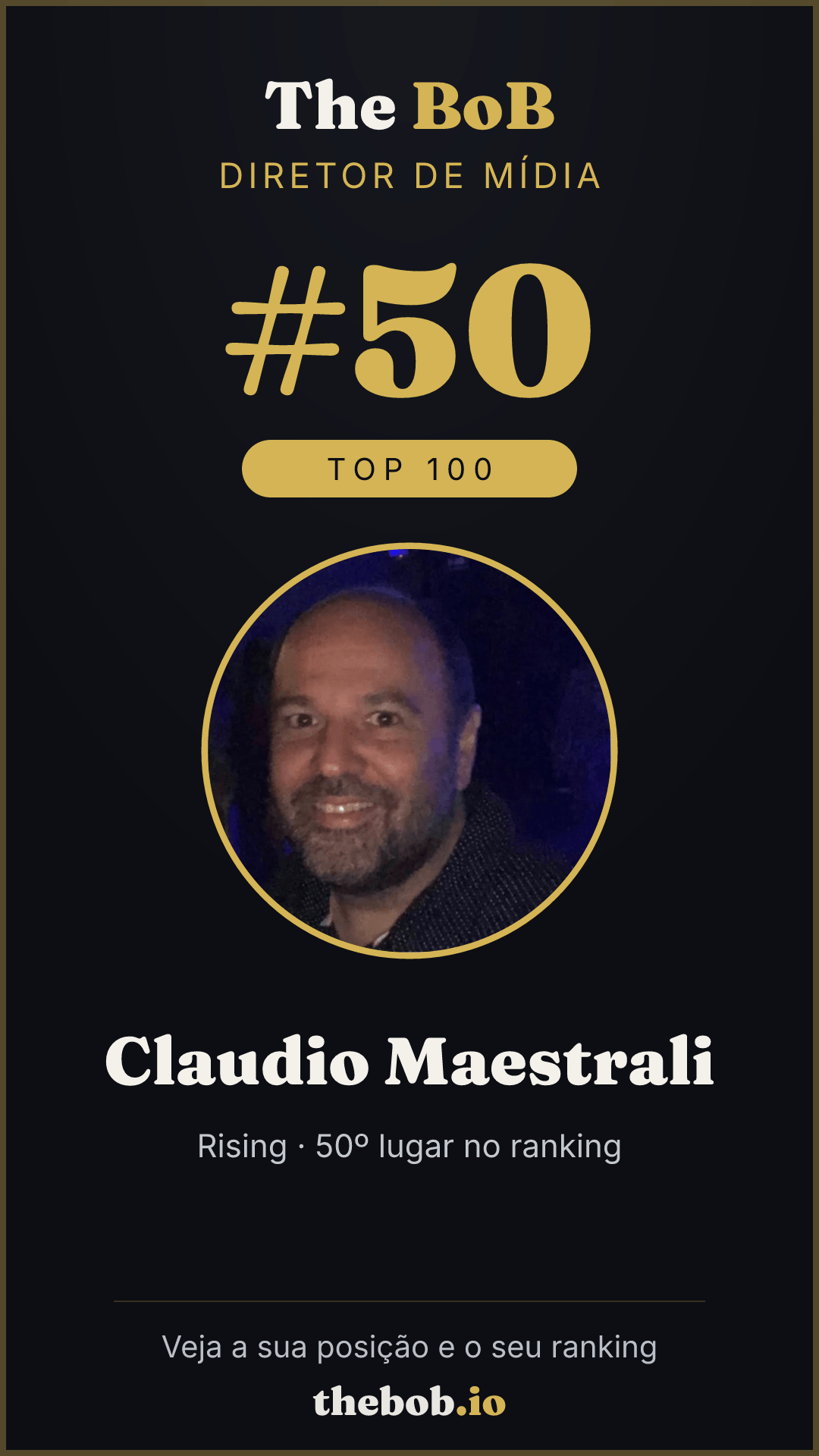 Selo The BoB · Claudio Maestrali
