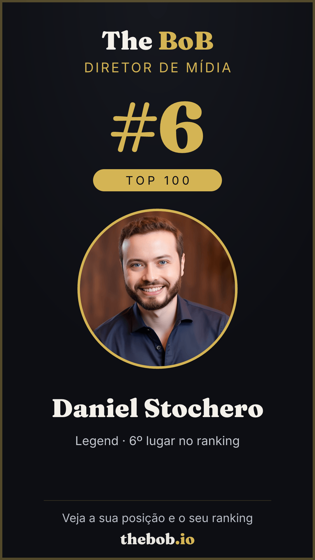 Selo The BoB · Daniel Stochero