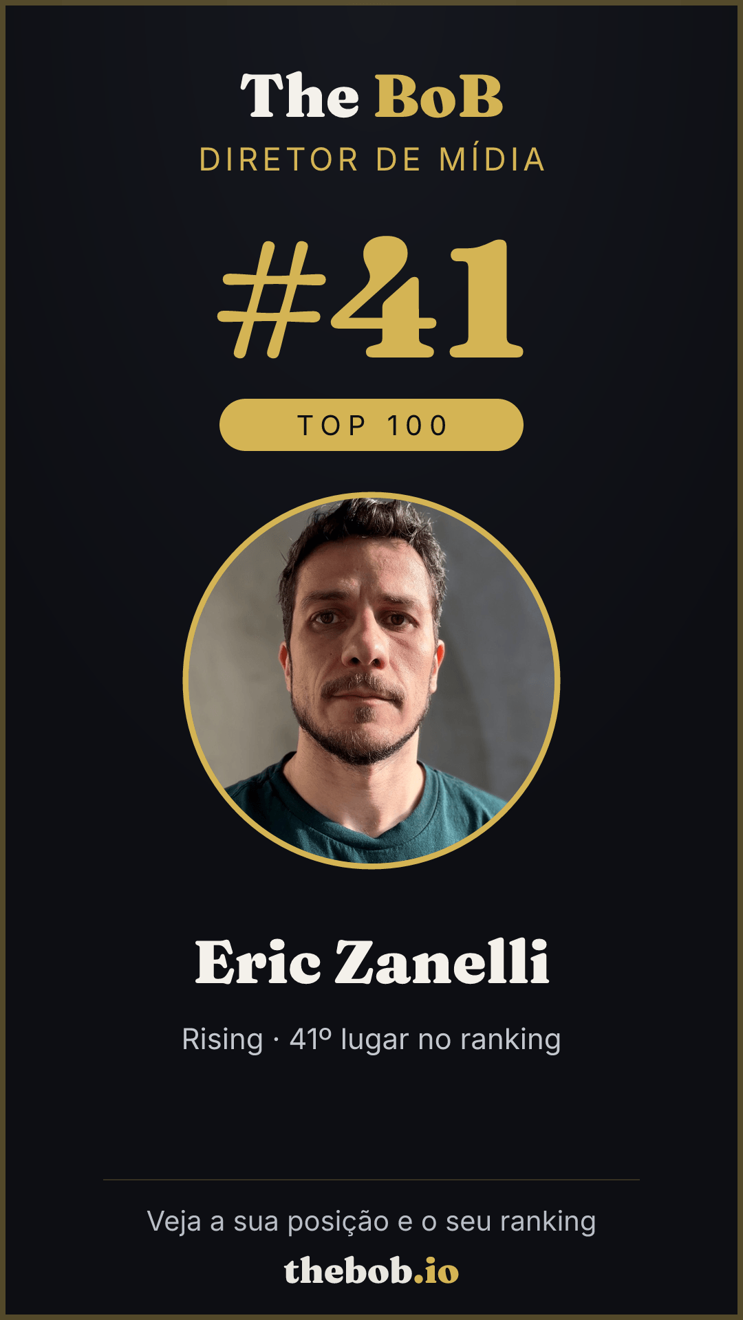 Selo The BoB · Eric Zanelli