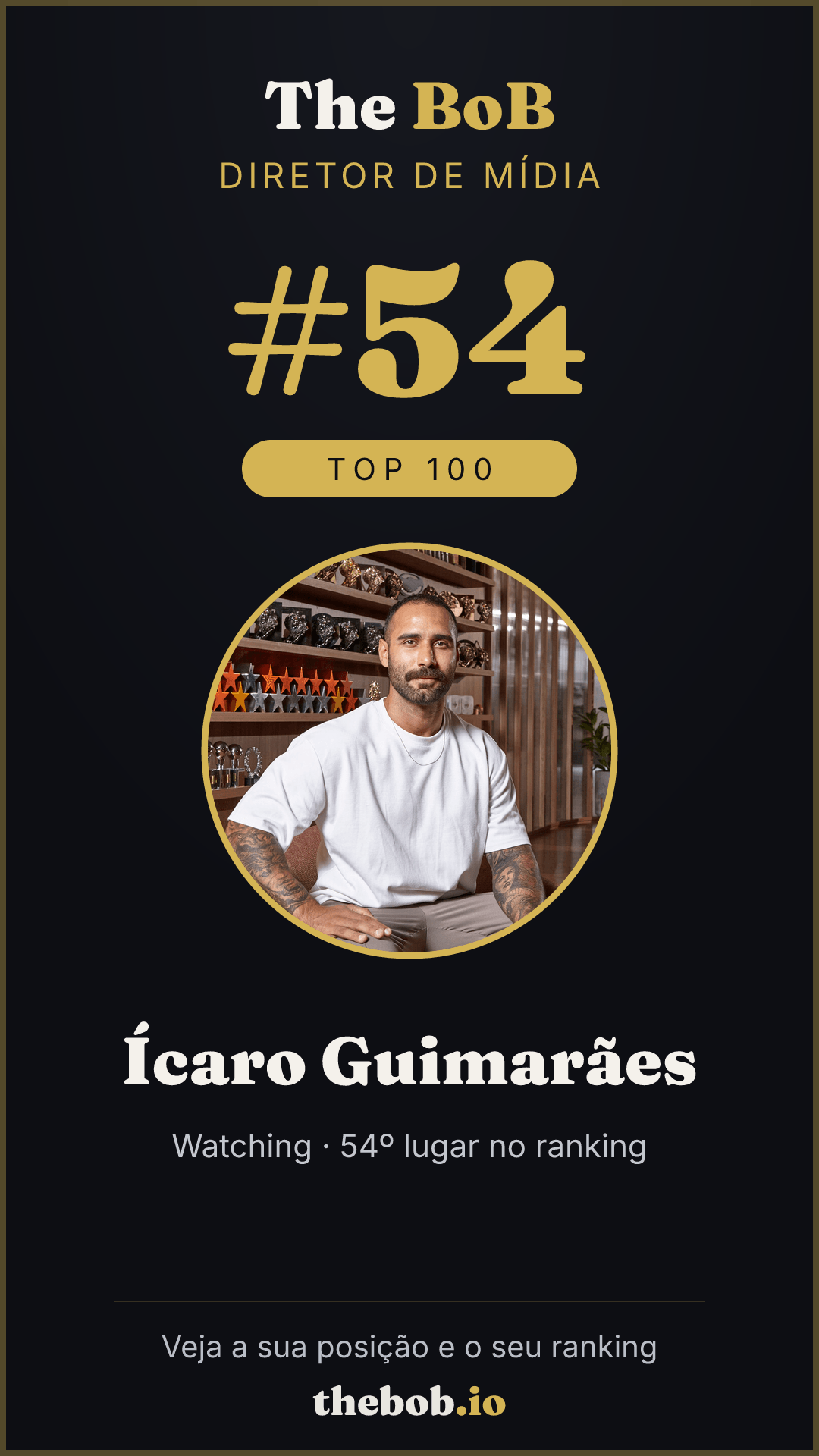 Selo The BoB · Ícaro Guimarães