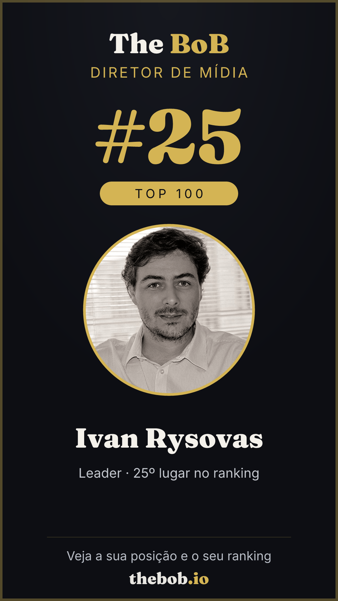 Selo The BoB · Ivan Rysovas