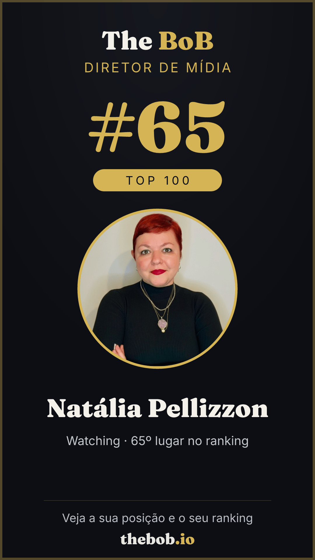 Selo The BoB · Natália Pellizzon