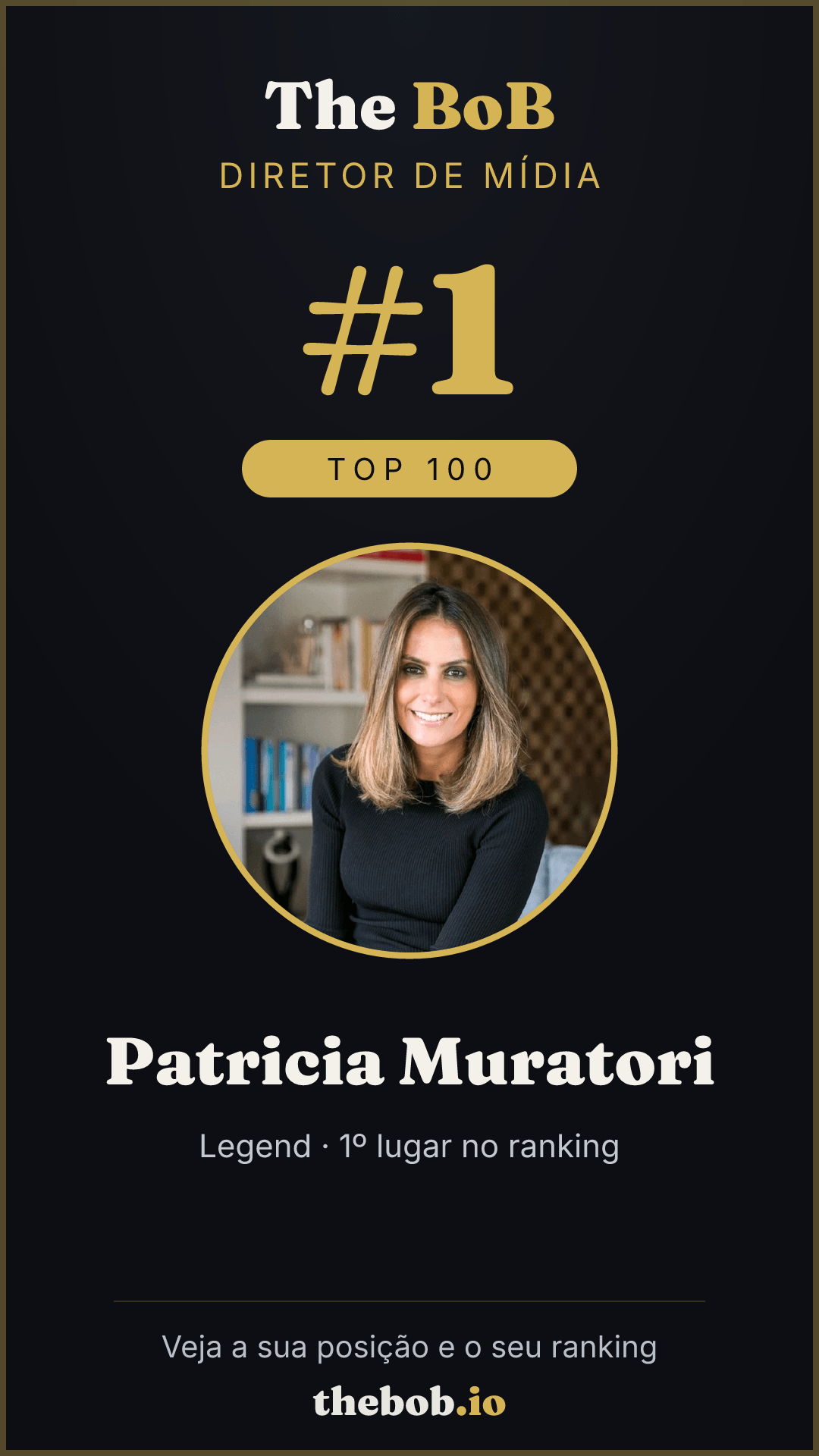 Selo The BoB · Patricia Muratori