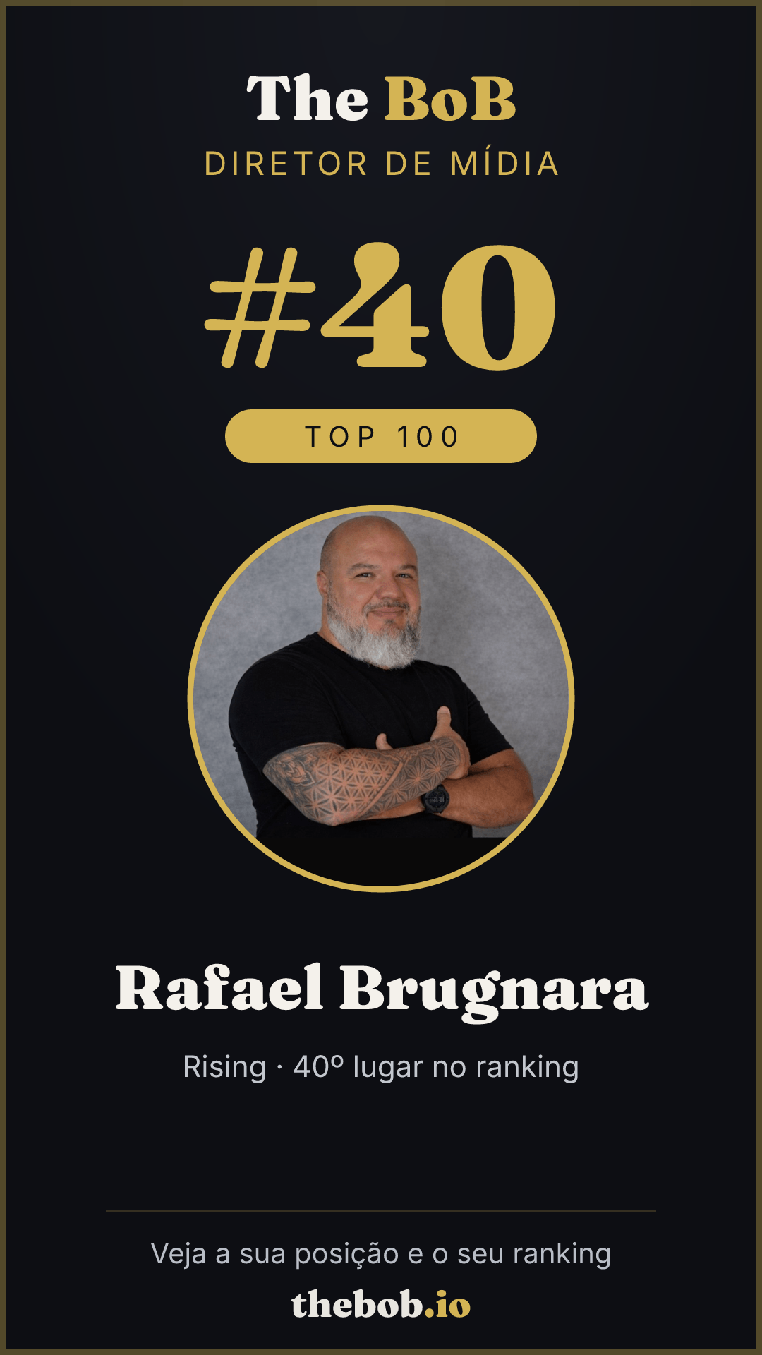 Selo The BoB · Rafael Brugnara