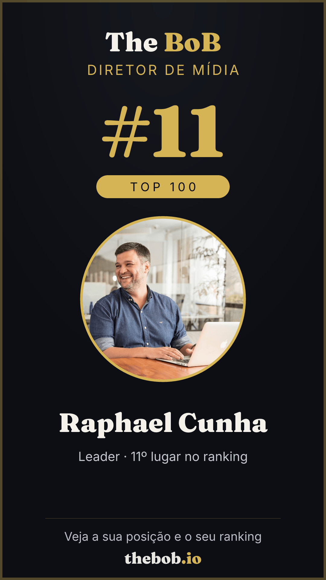 Selo The BoB · Raphael Cunha