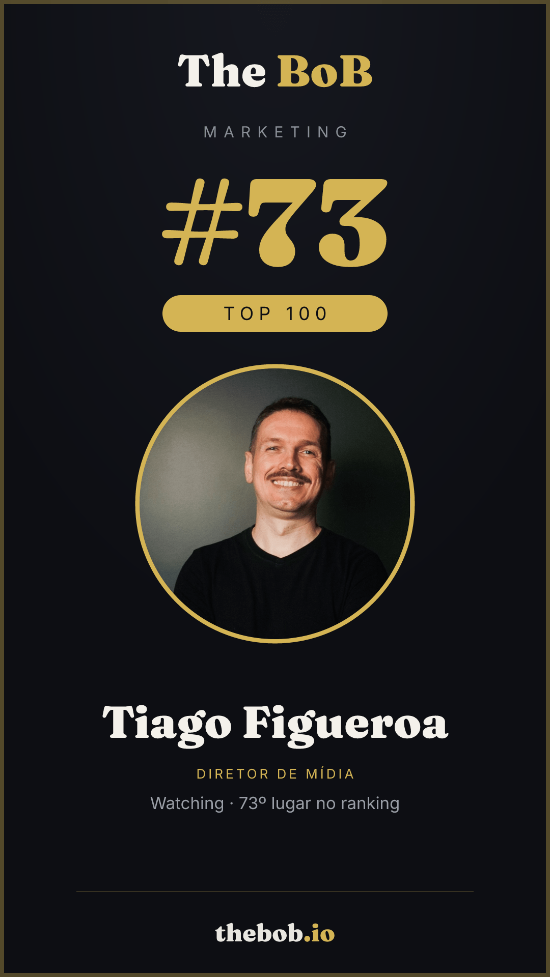 Selo The BoB · Tiago Figueroa