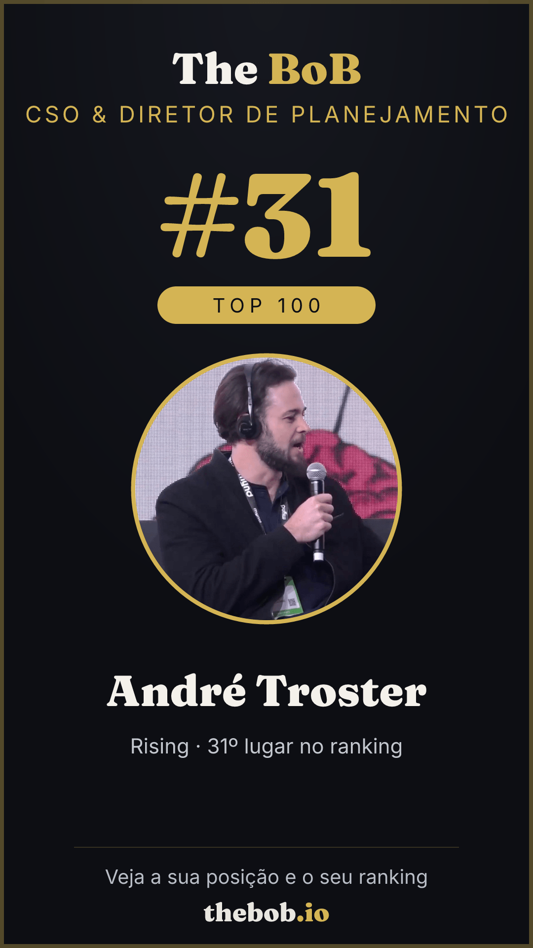 Selo The BoB · André Troster