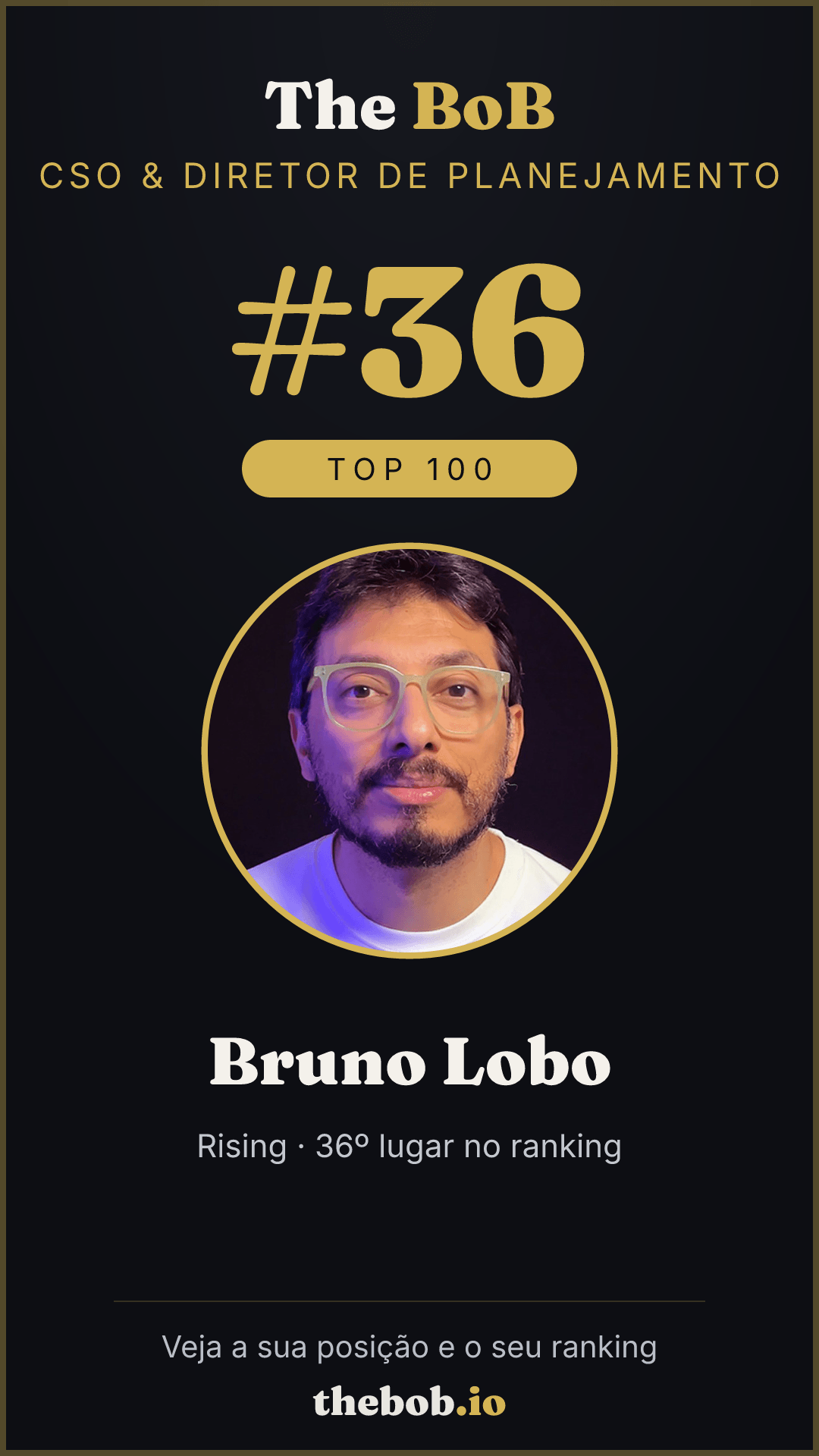 Selo The BoB · Bruno Lobo