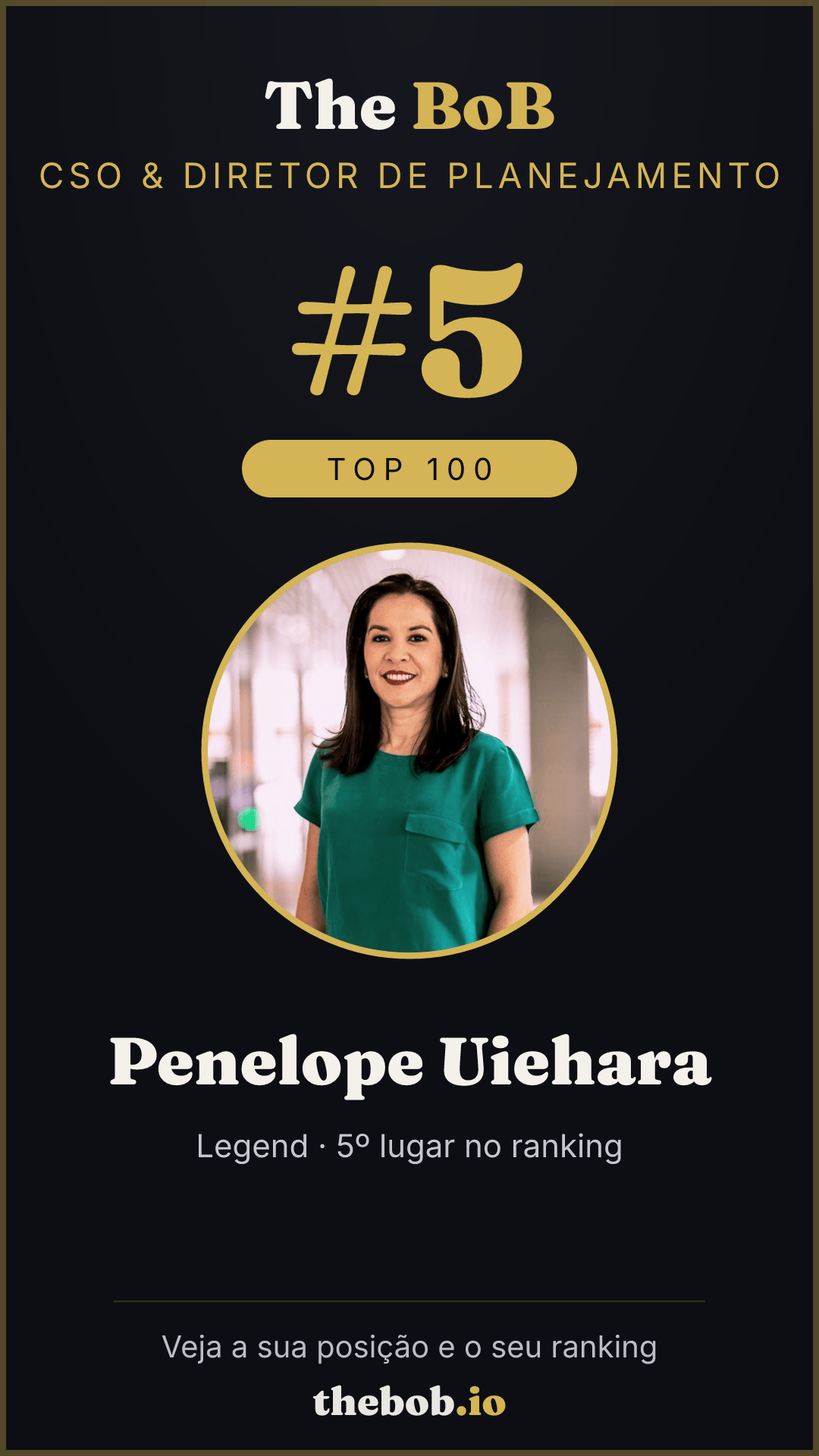 Selo The BoB · Penelope Uiehara