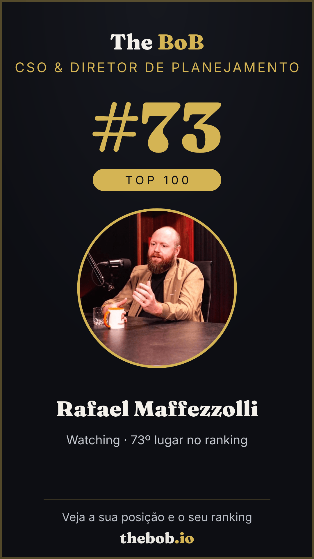 Selo The BoB · Rafael Maffezzolli