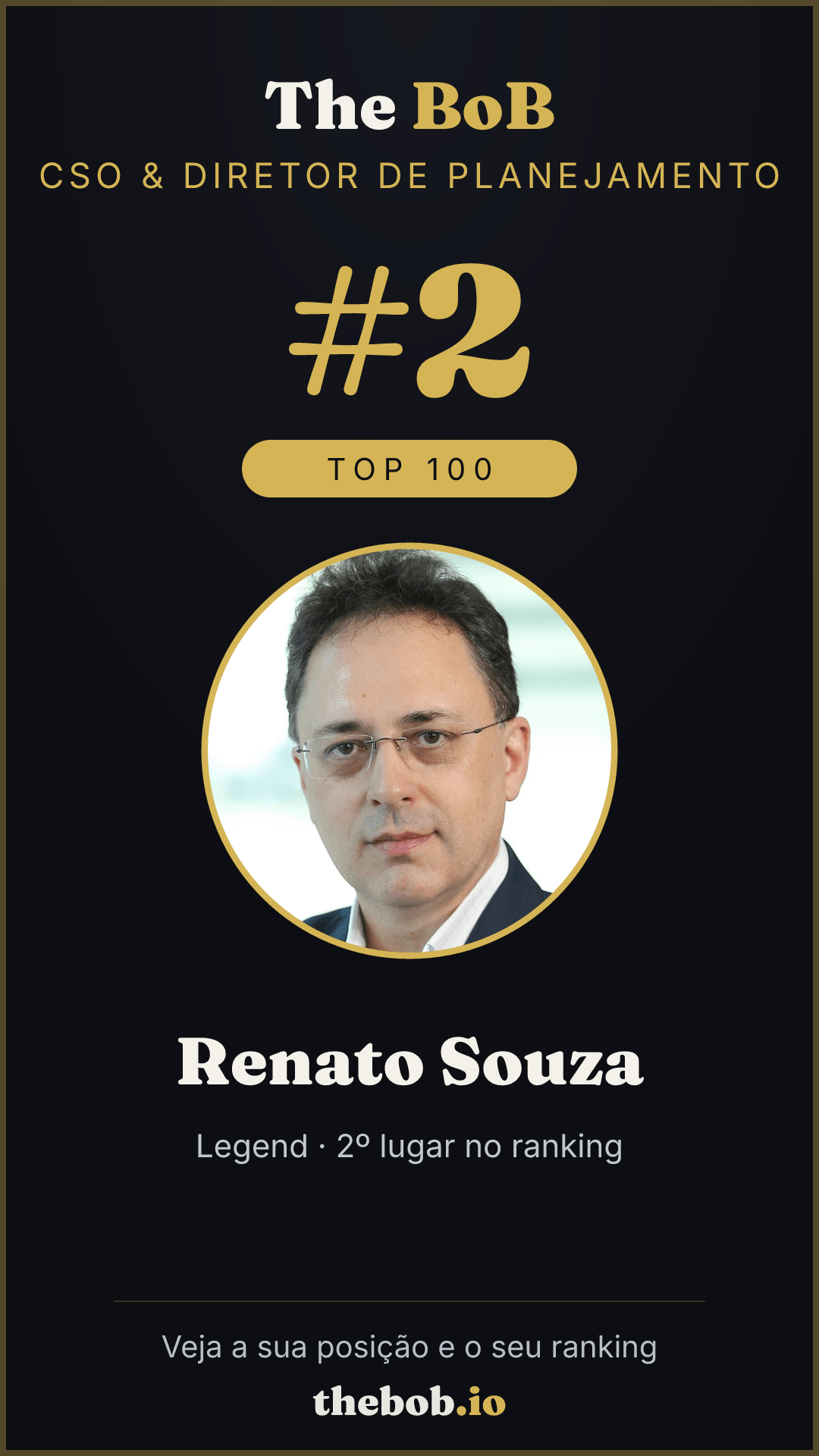 Selo The BoB · Renato Souza