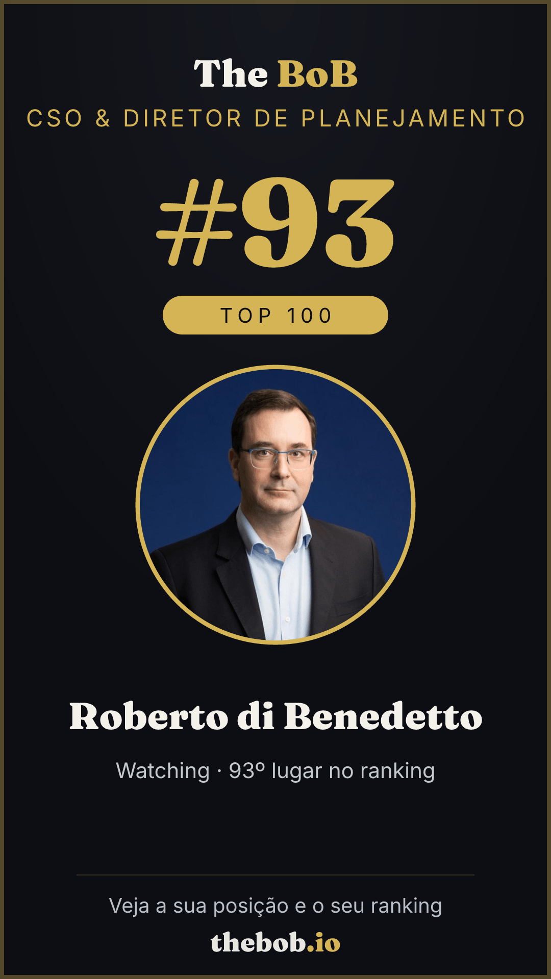 Selo The BoB · Roberto di Benedetto