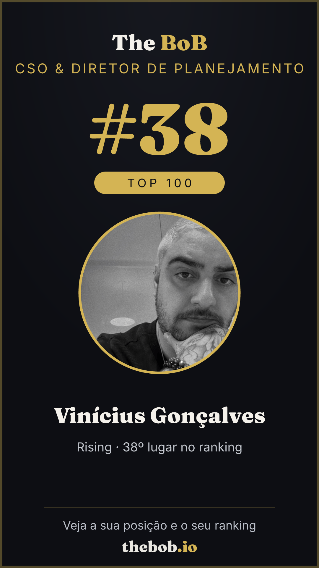 Selo The BoB · Vinícius Gonçalves