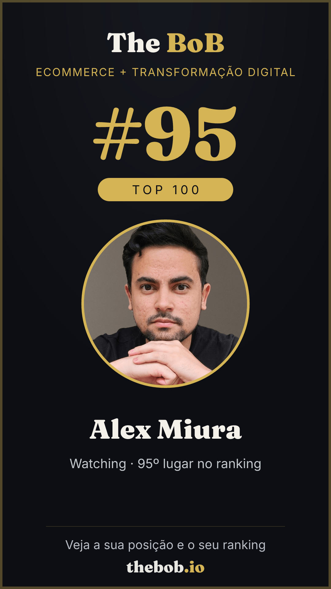 Selo The BoB · Alex Miura