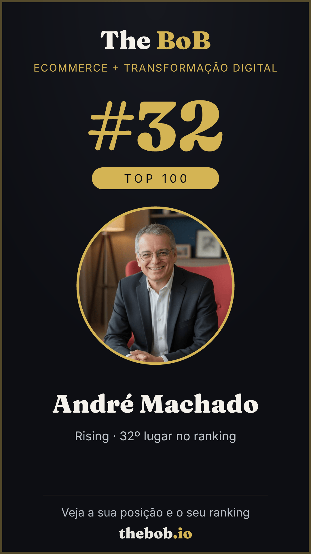 Selo The BoB · André Machado