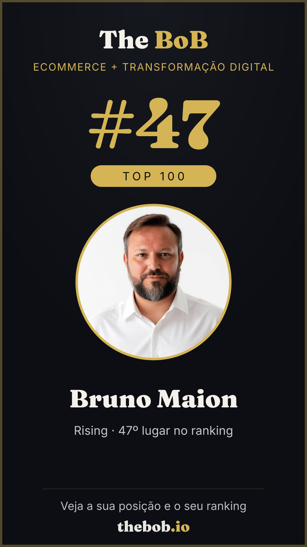 Selo The BoB · Bruno Maion