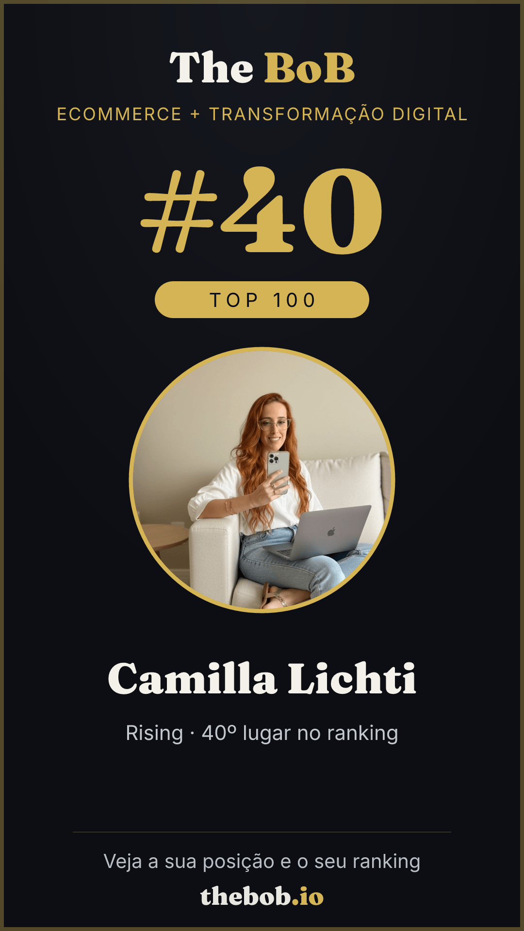Selo The BoB · Camilla Lichti