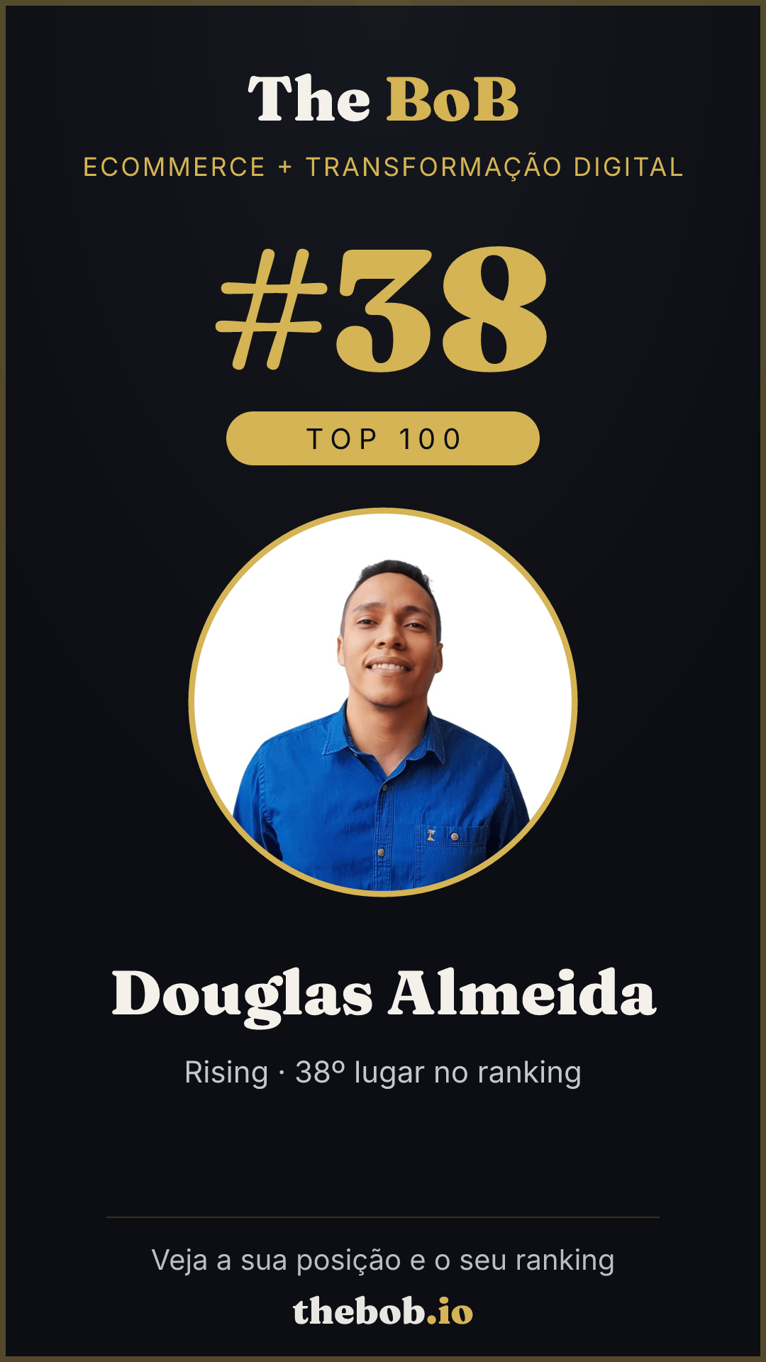 Selo The BoB · Douglas Almeida