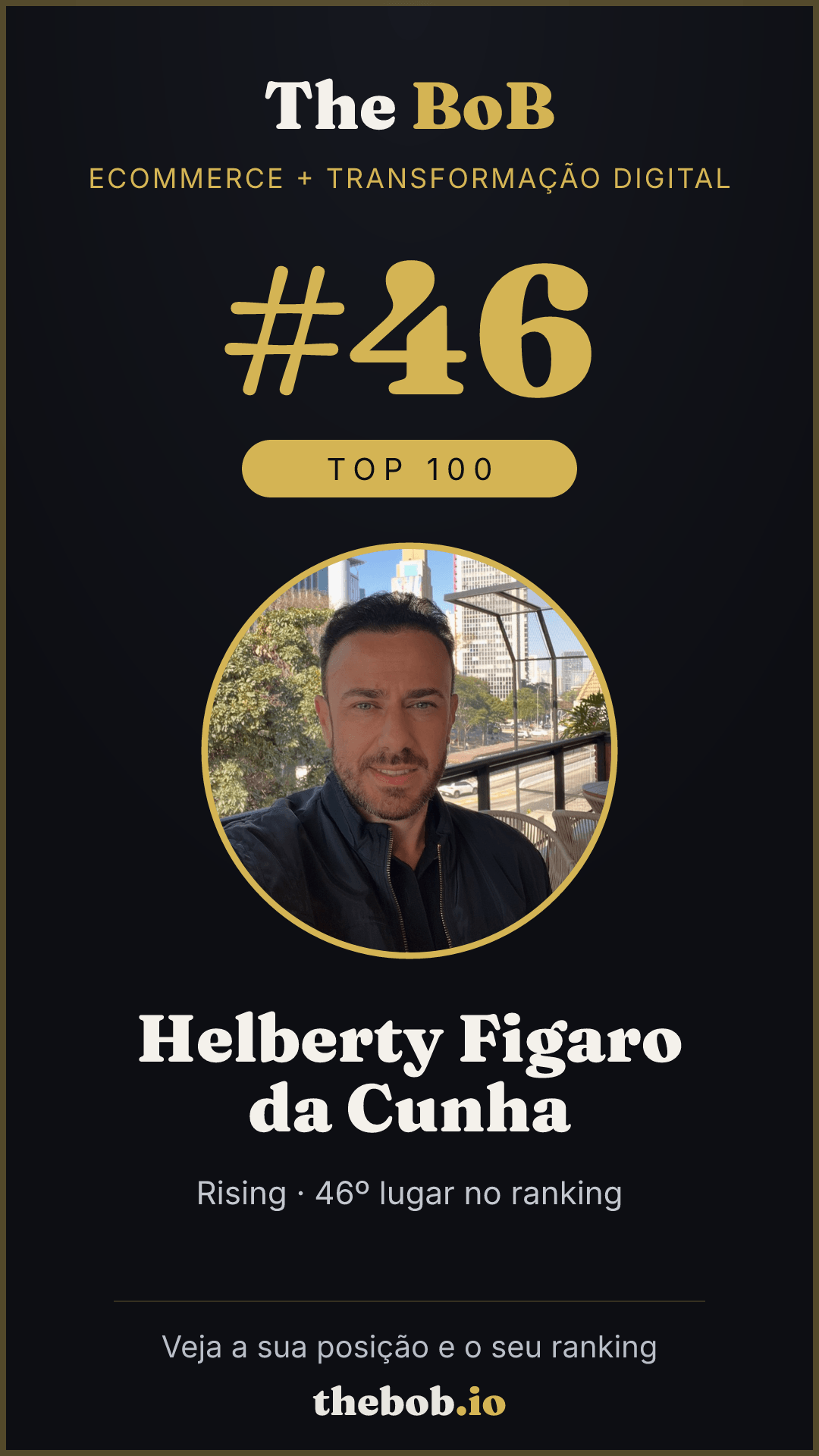 Selo The BoB · Helberty Figaro da Cunha