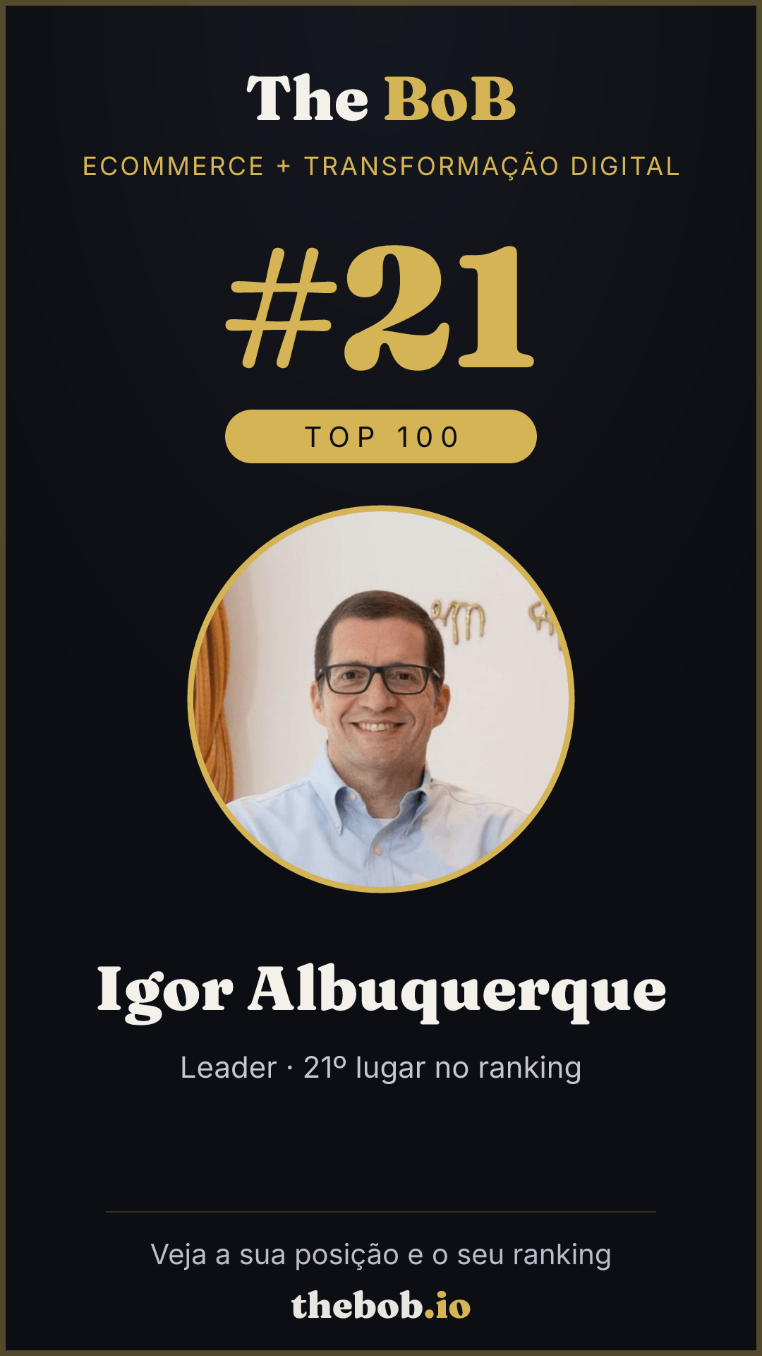Selo The BoB · Igor Albuquerque