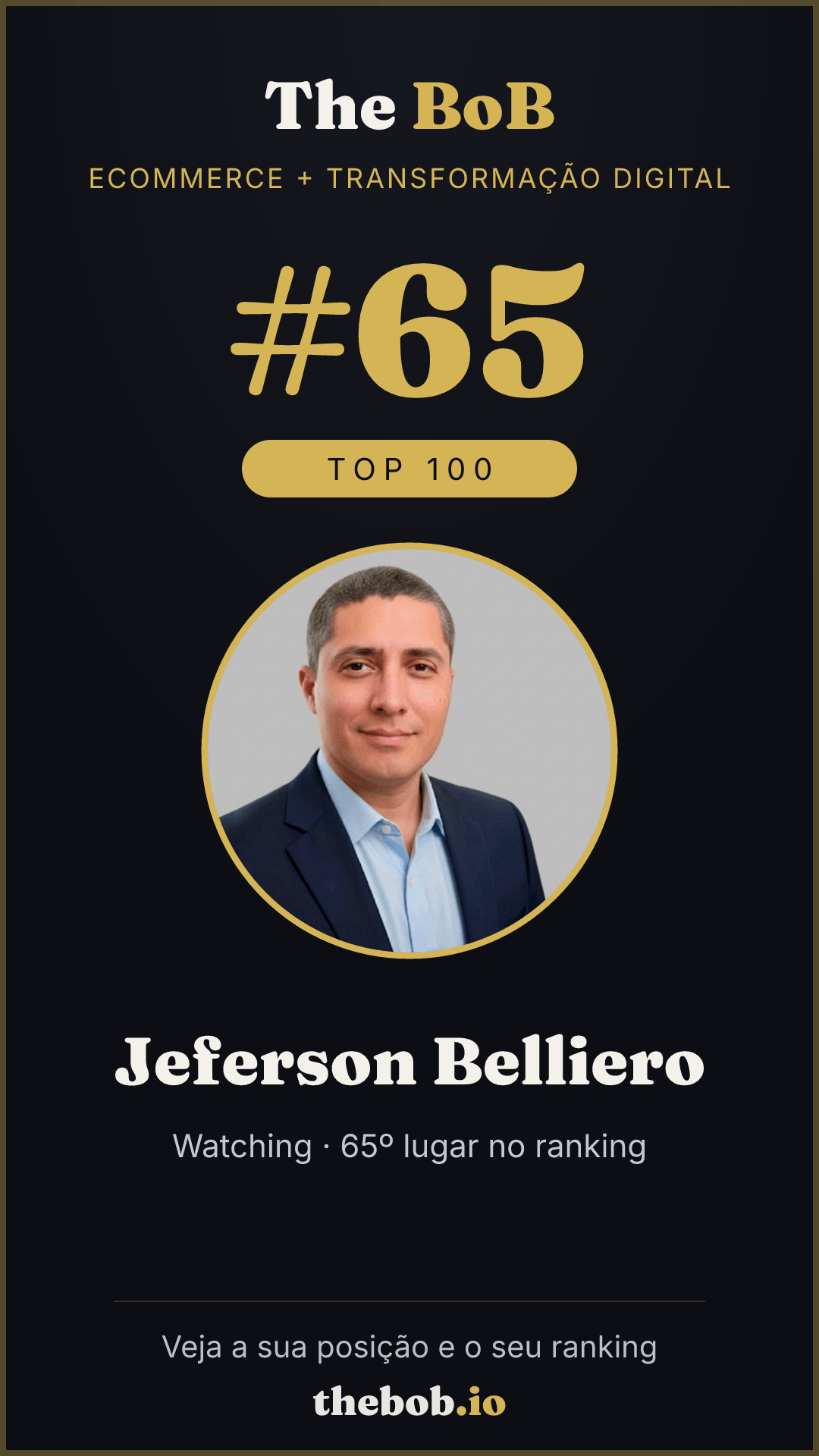 Selo The BoB · Jeferson Belliero