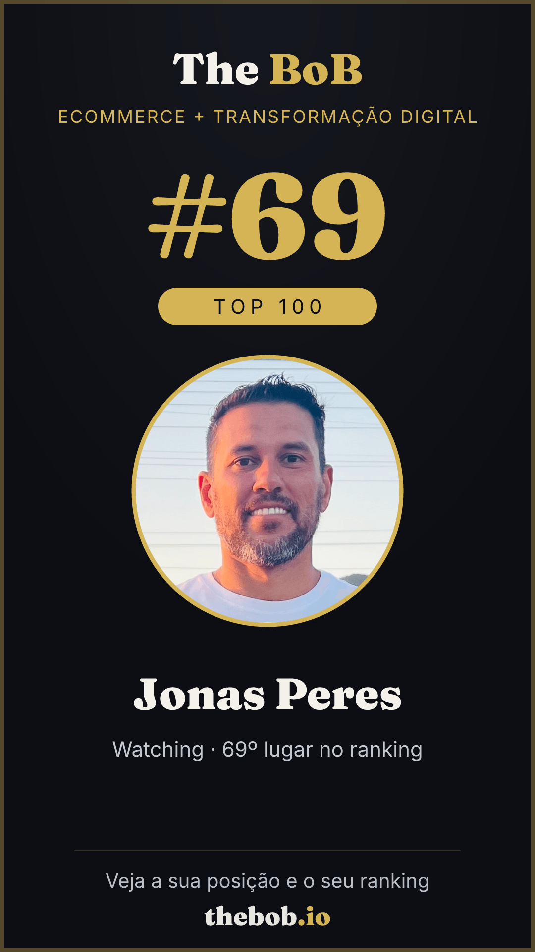 Selo The BoB · Jonas Peres