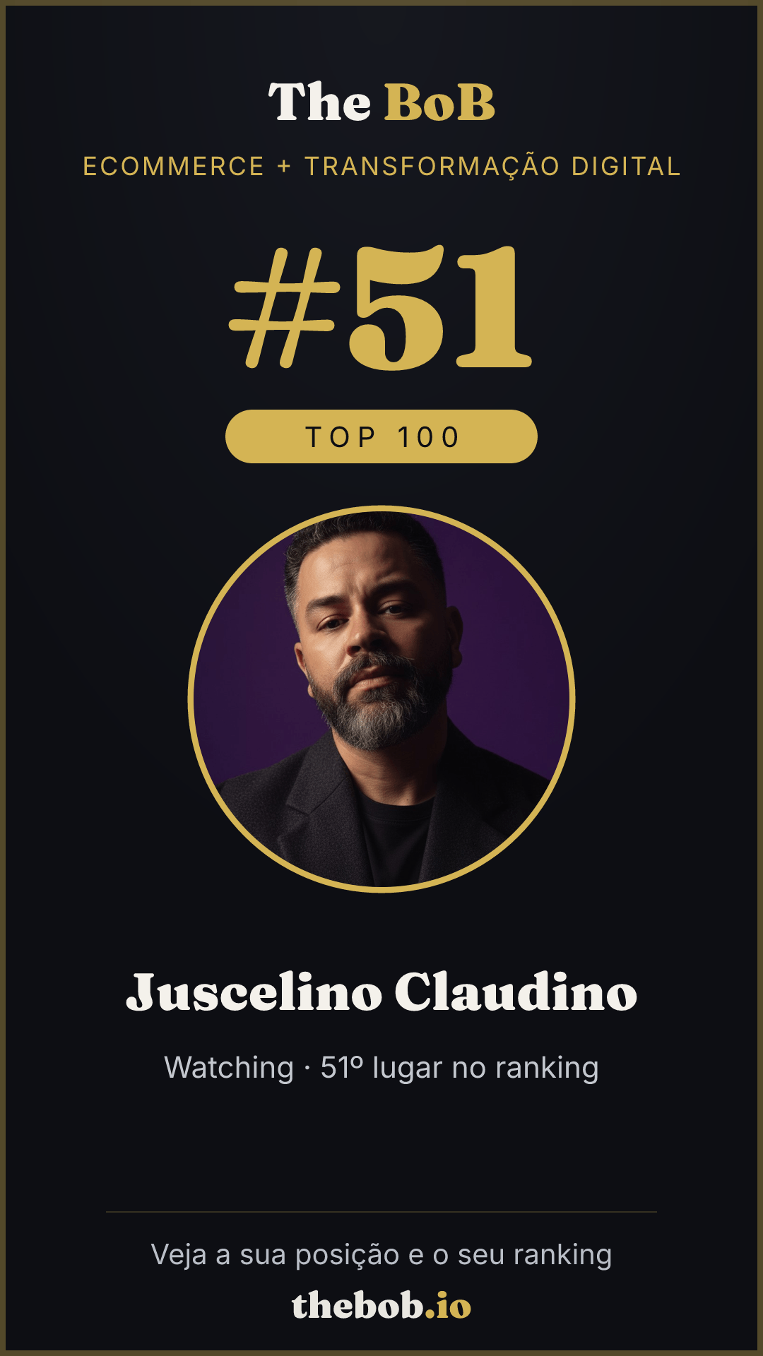 Selo The BoB · Juscelino Claudino
