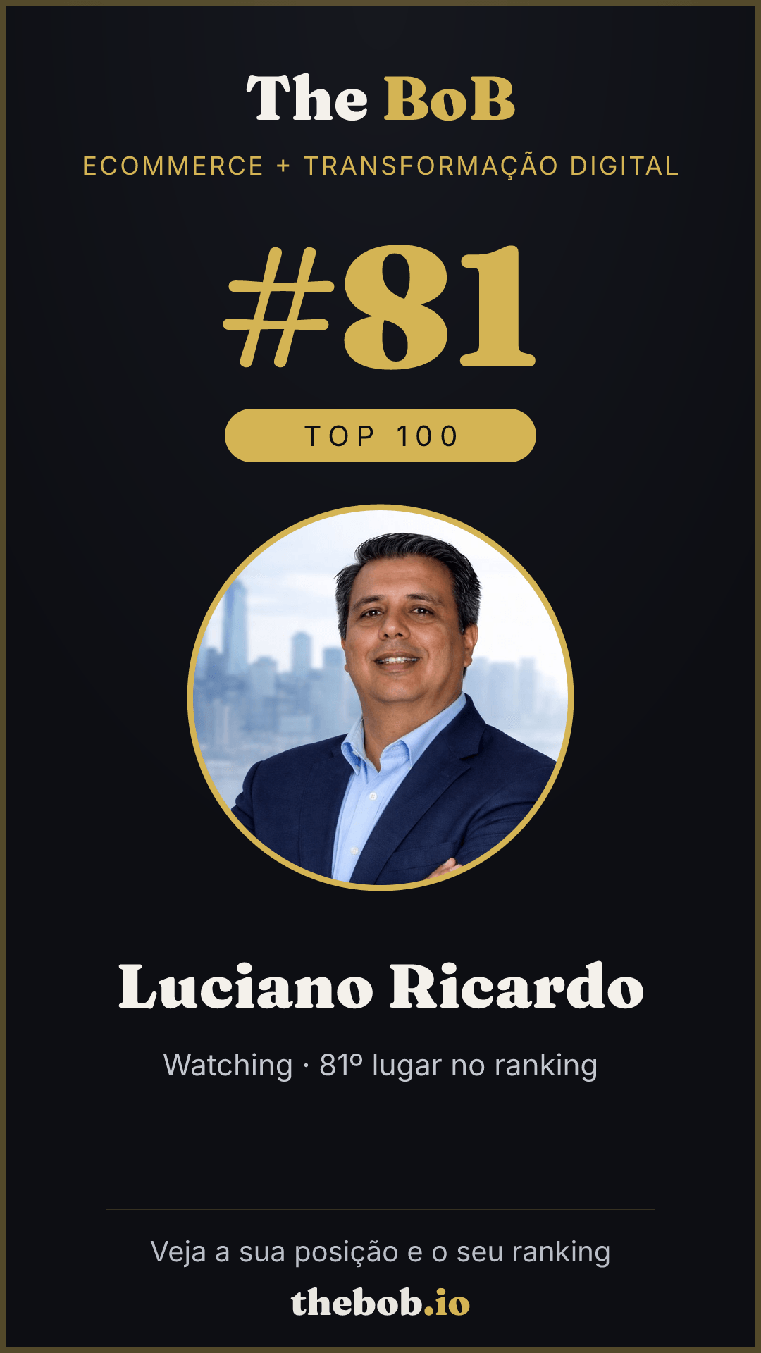 Selo The BoB · Luciano Ricardo