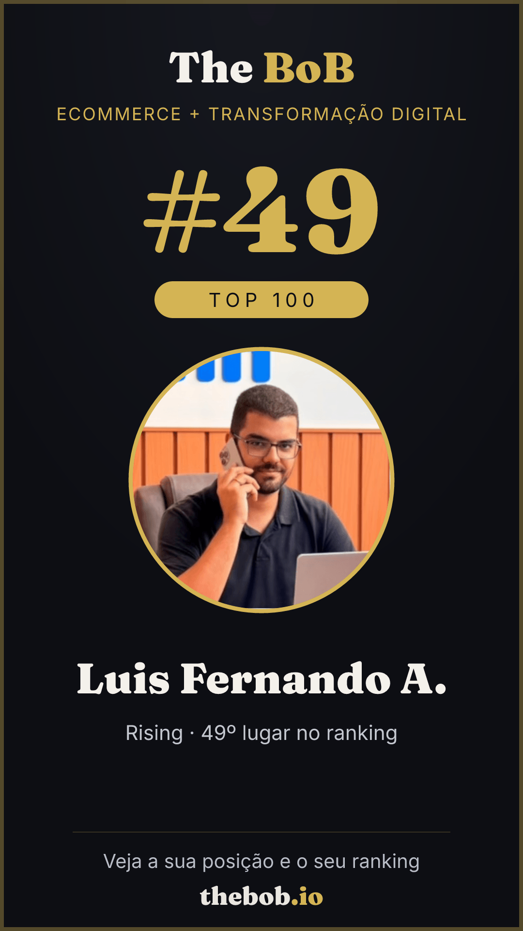 Selo The BoB · Luis Fernando A.