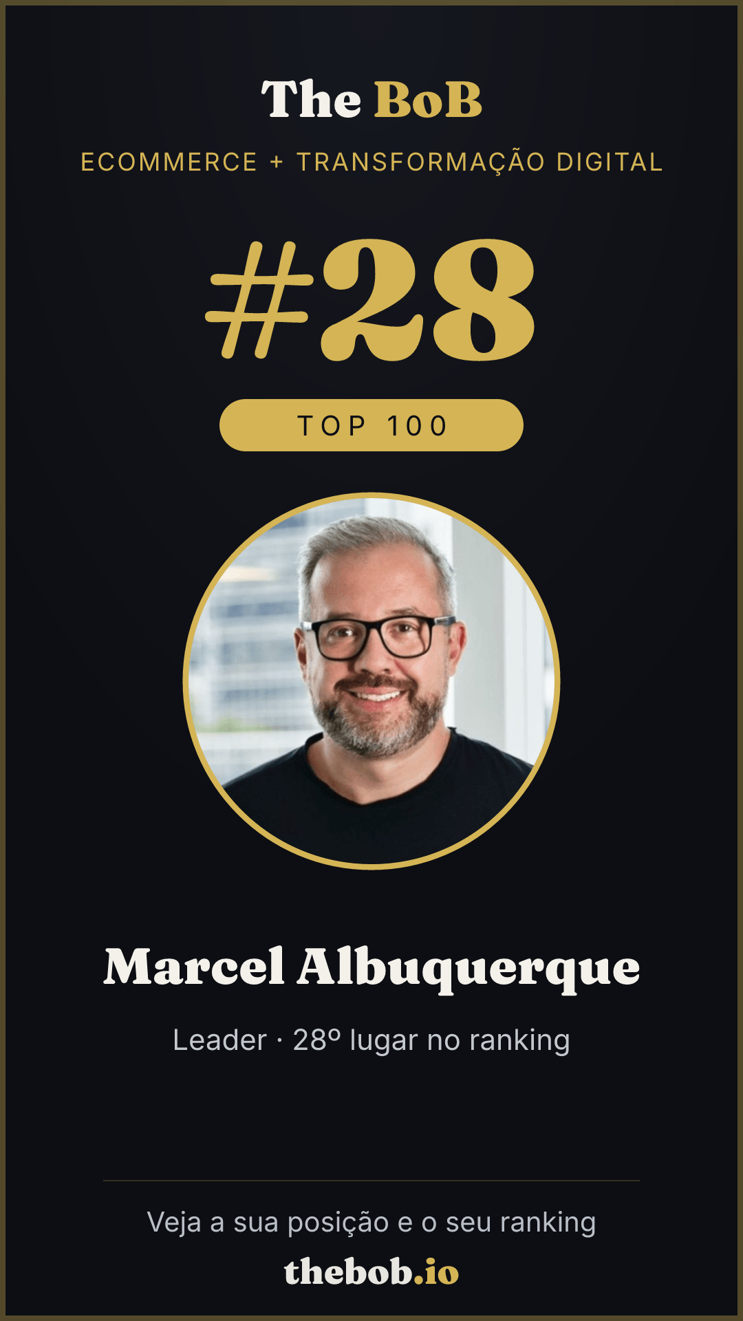 Selo The BoB · Marcel Albuquerque