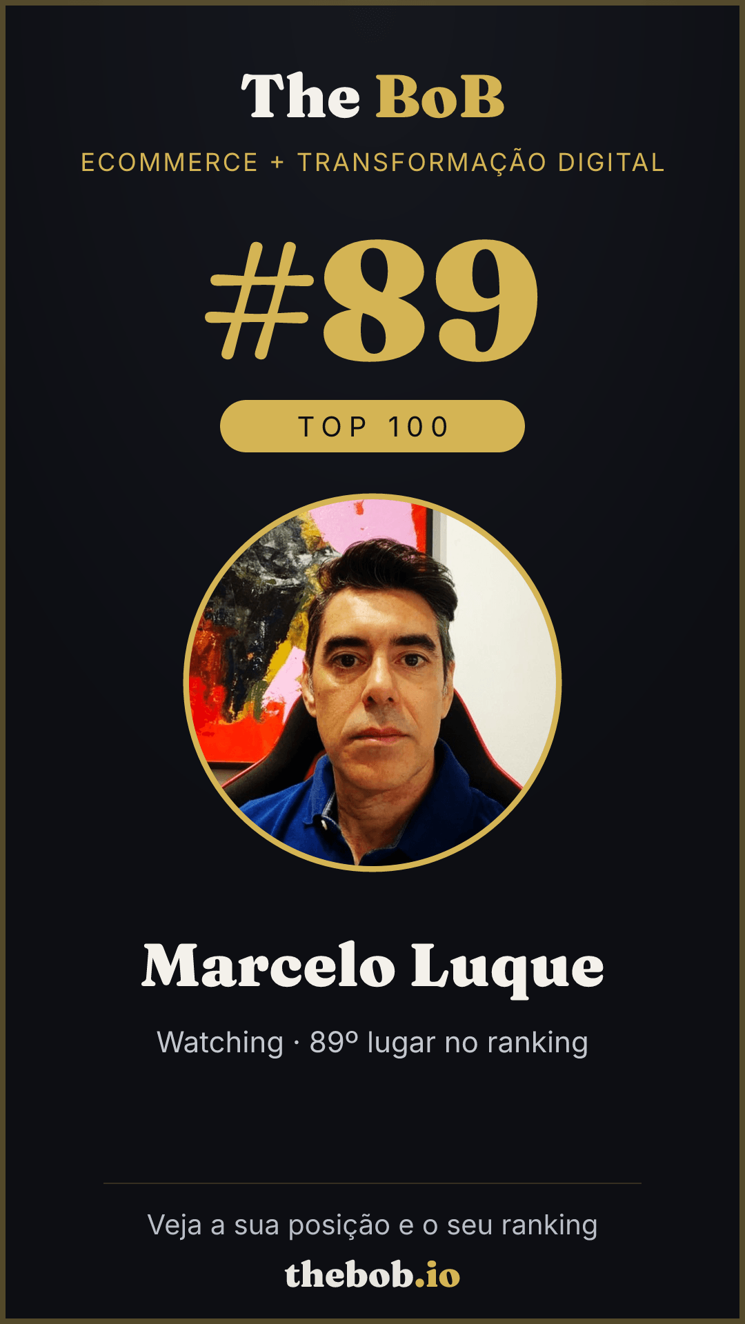 Selo The BoB · Marcelo Luque