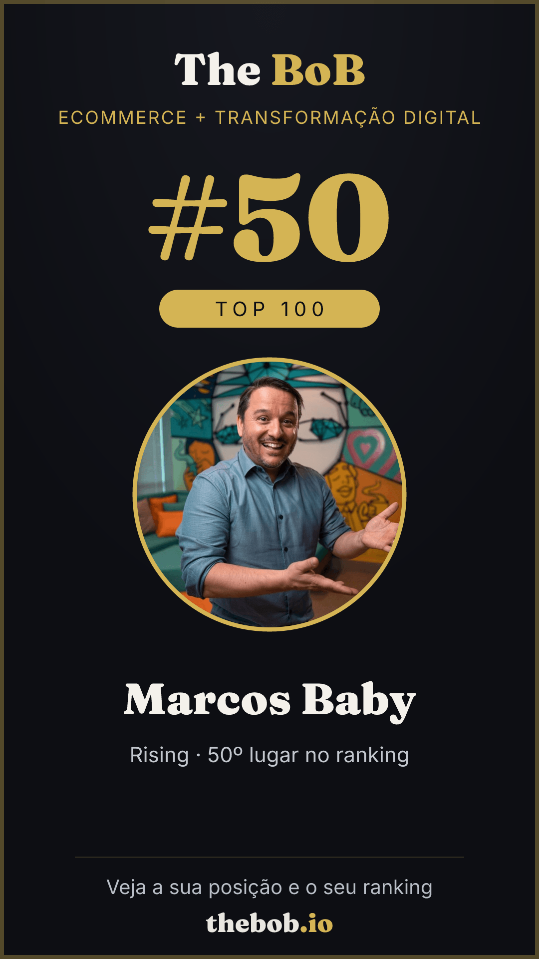 Selo The BoB · Marcos Baby