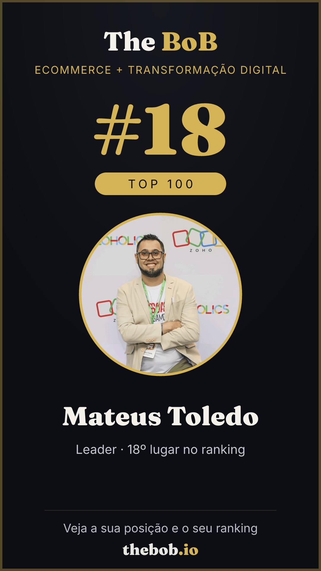 Selo The BoB · Mateus Toledo