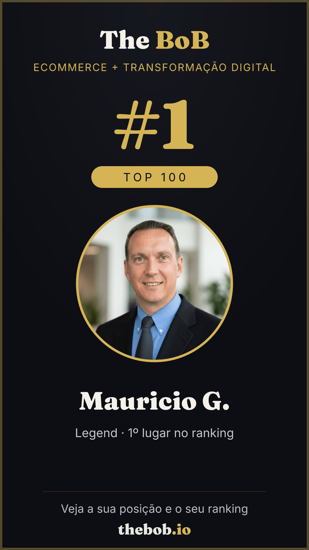 Selo The BoB · Mauricio G.