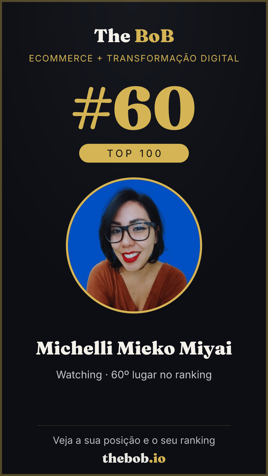Selo The BoB · Michelli Mieko Miyai