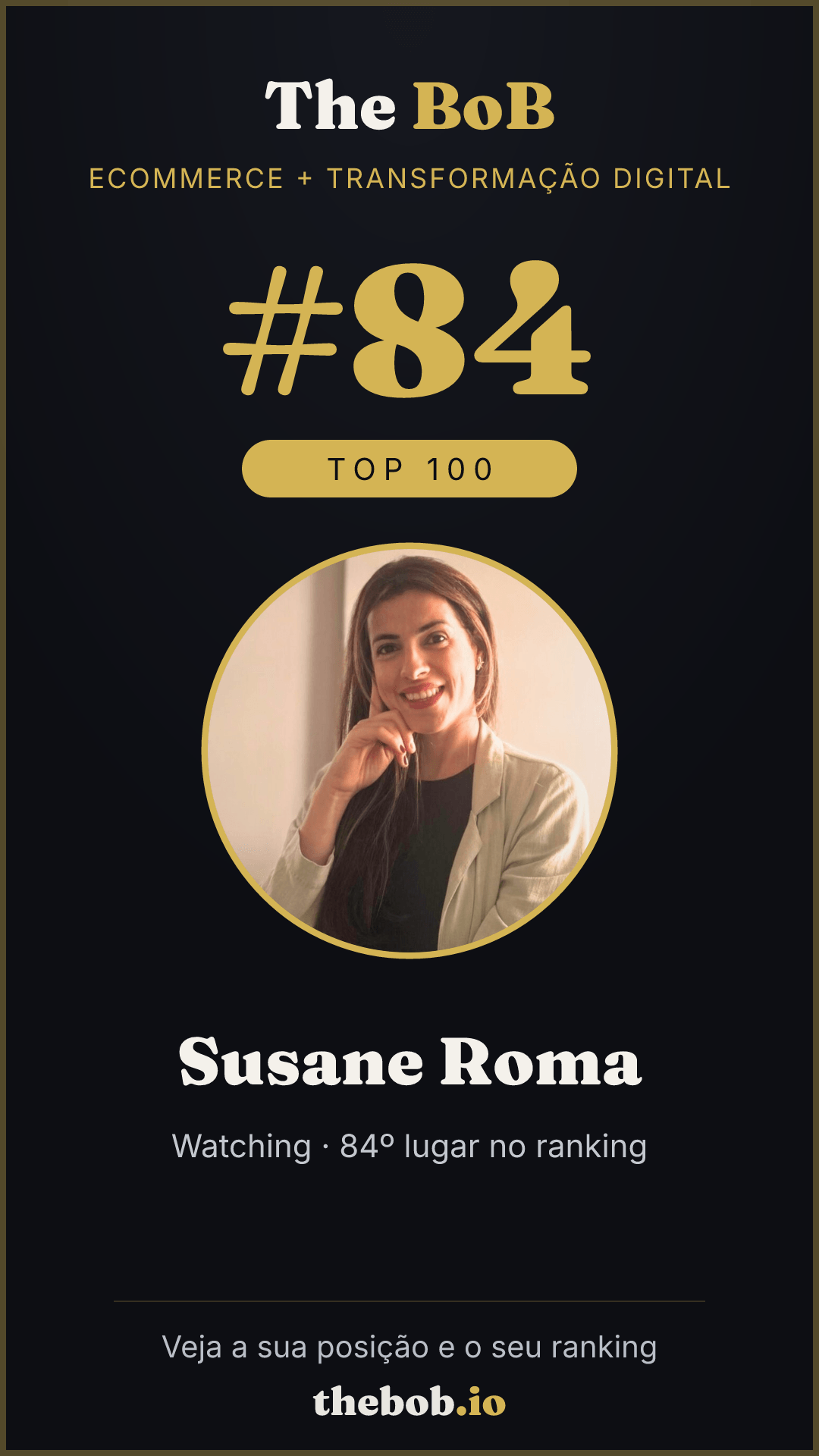 Selo The BoB · Susane Roma