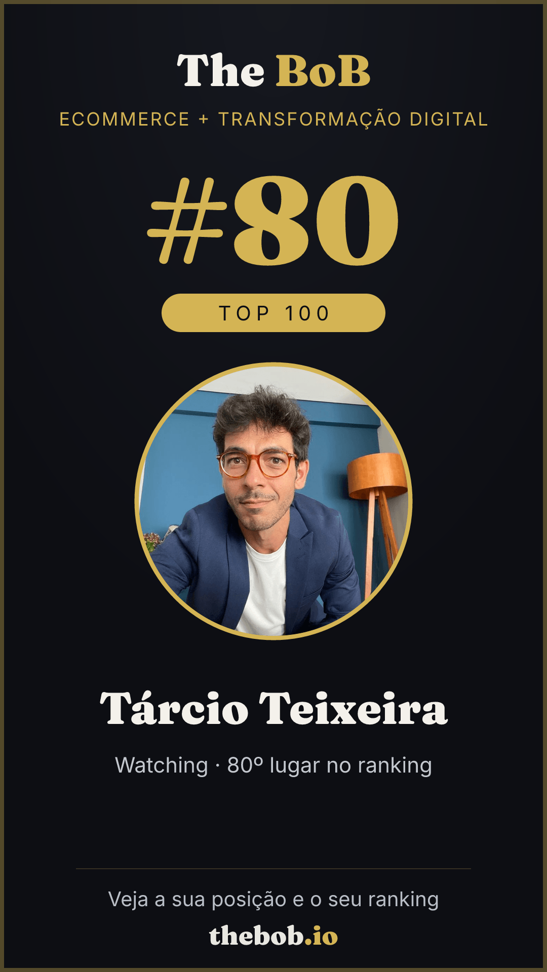 Selo The BoB · Tárcio Teixeira