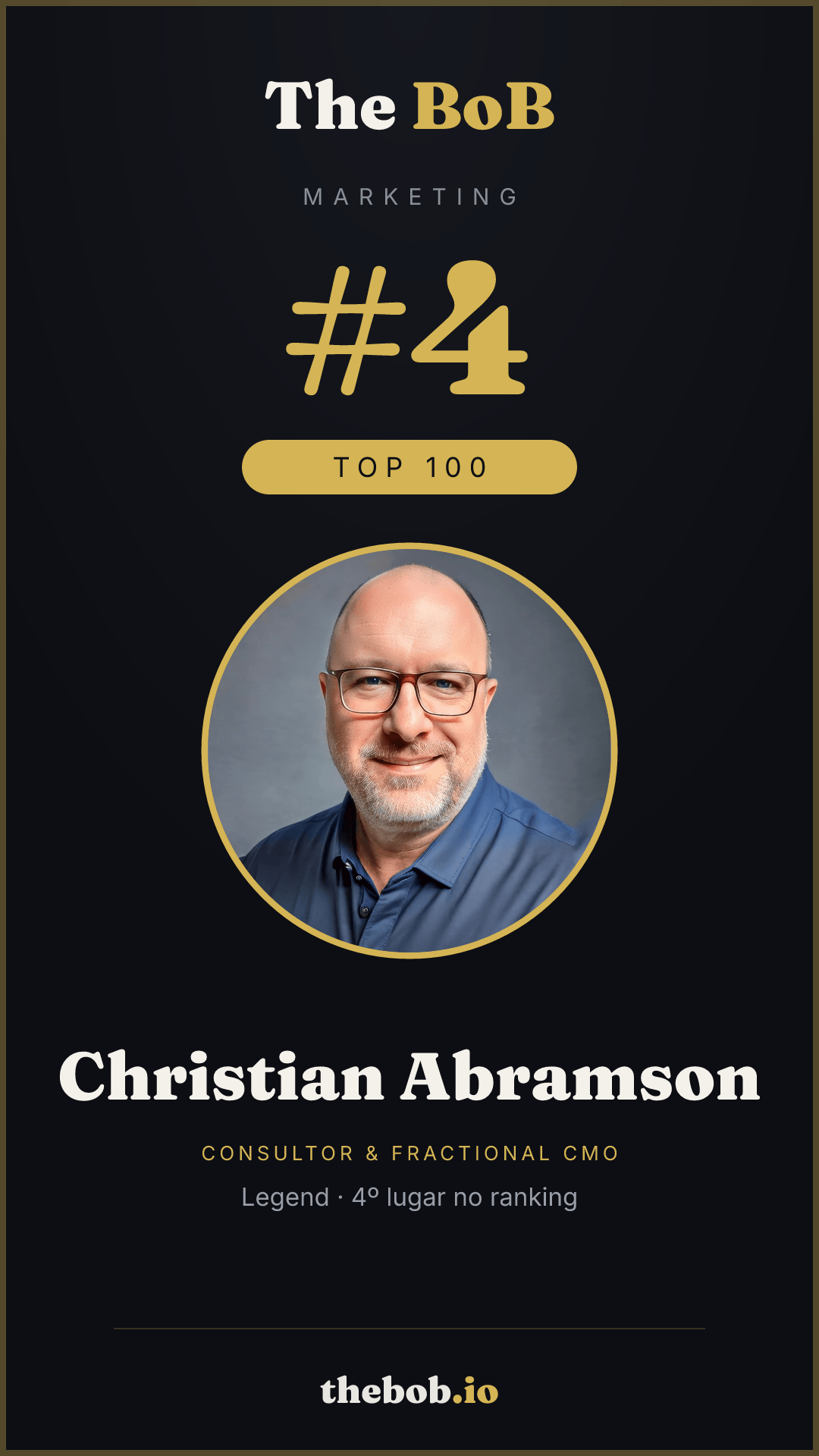 Selo The BoB · Christian Abramson